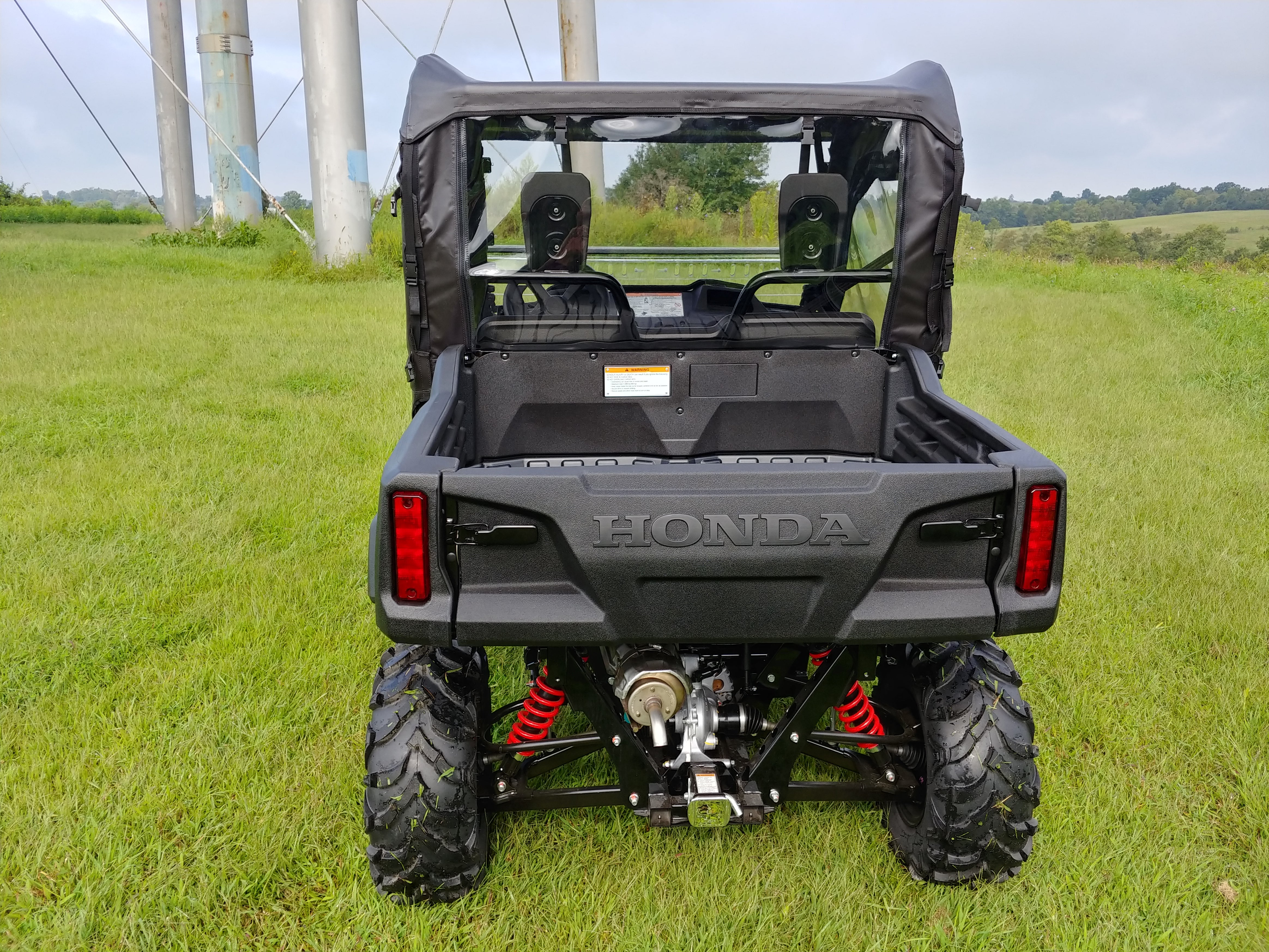 Honda Pioneer 700 2-Seater - Vinyl Windshield/Top/Rear Combo