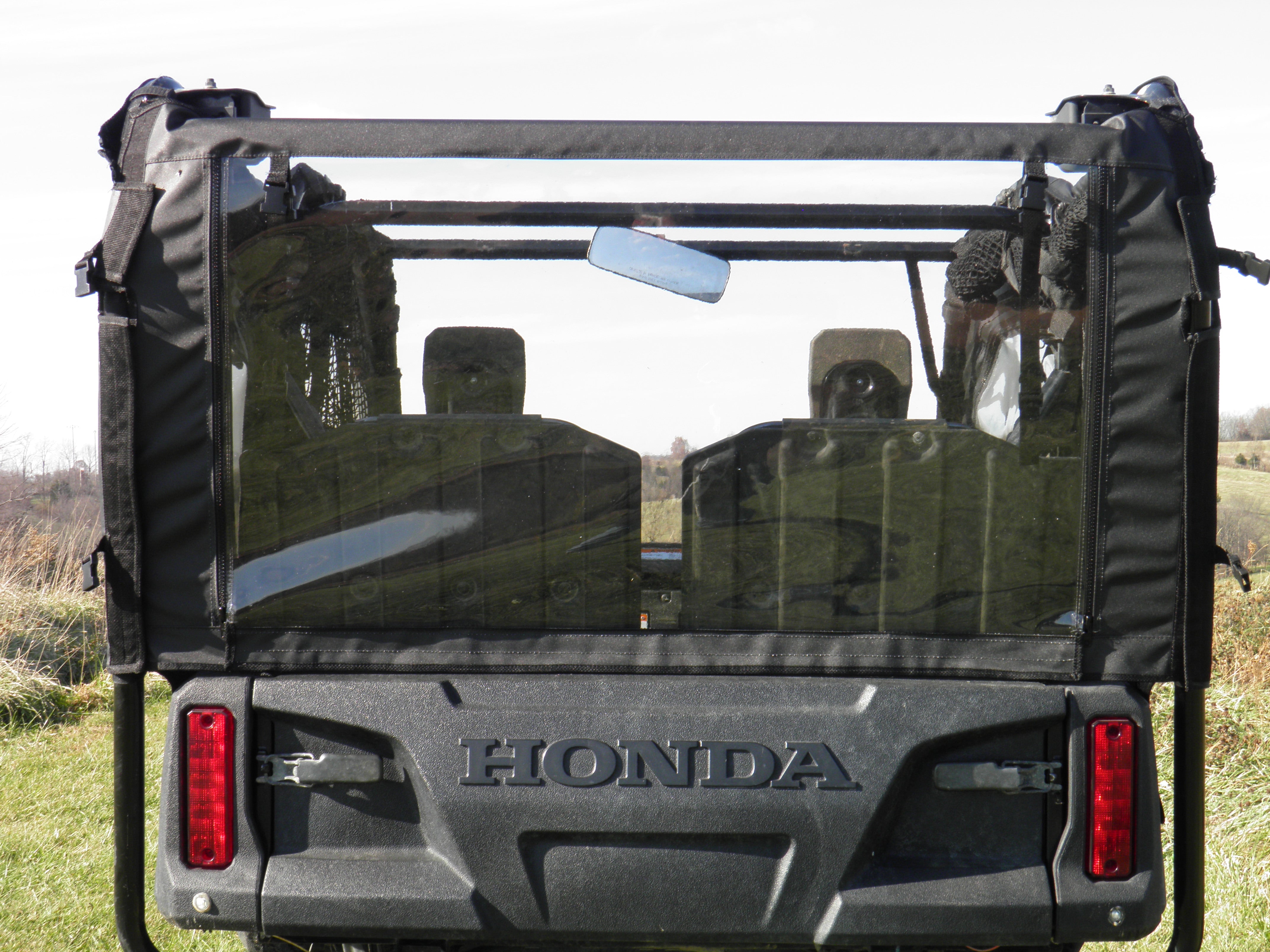 Honda Pioneer 700 4-Seater - Vinyl Windshield/Top/Rear Combo