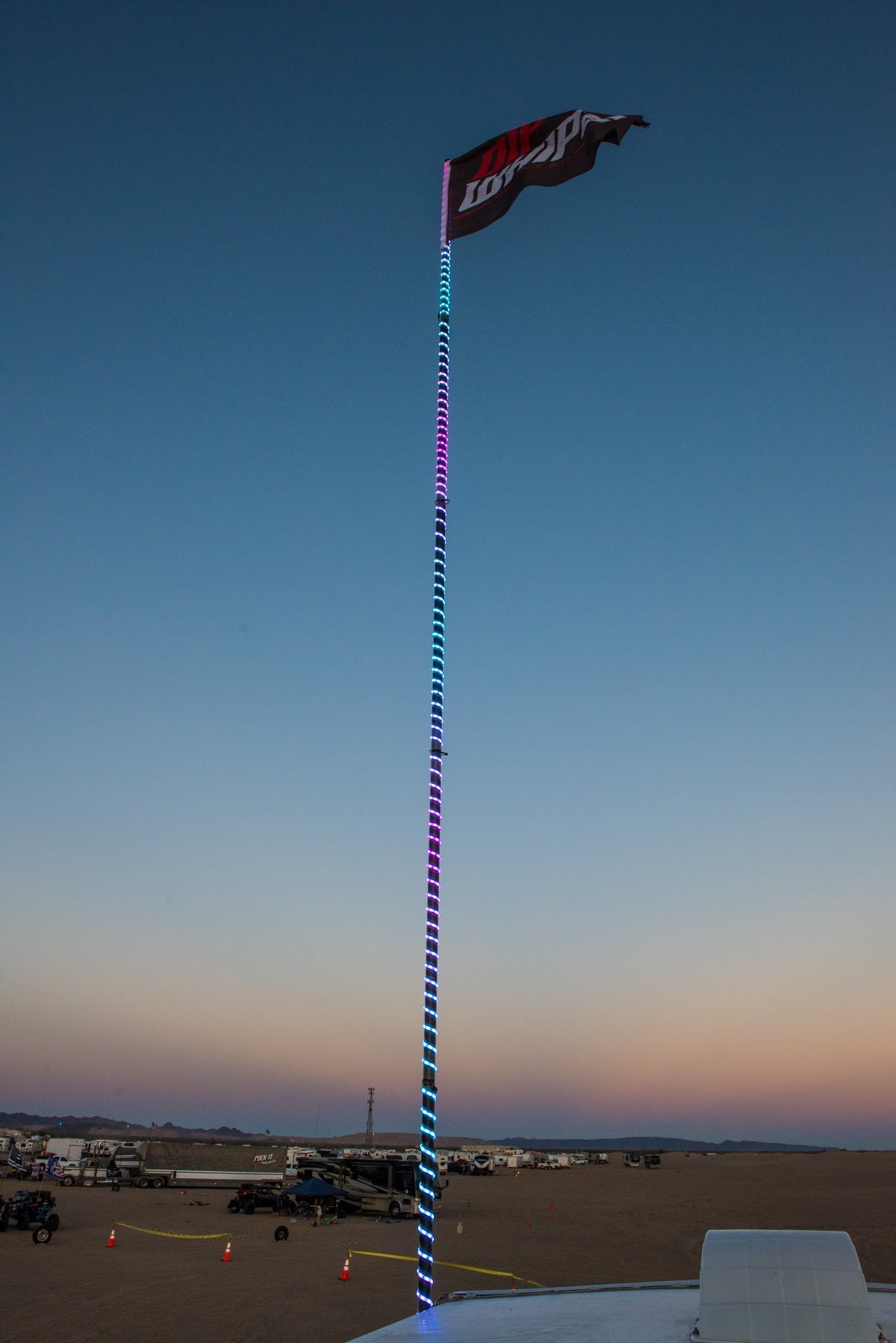 DipWhipz 25ft Detachable LED Whip