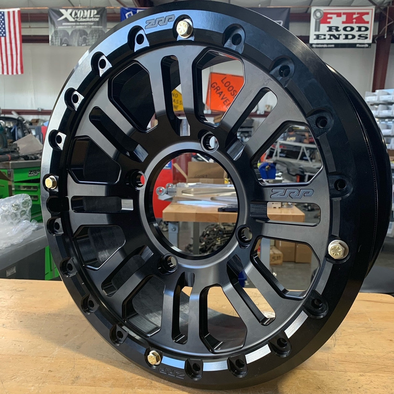ZRP APEX Forged Beadlock Wheel 15"x5.5" Can Am 4x137 Bolt Pattern