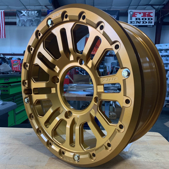 ZRP APEX Forged Beadlock Wheel 15"x5.5" RZR 4x156 Bolt Pattern