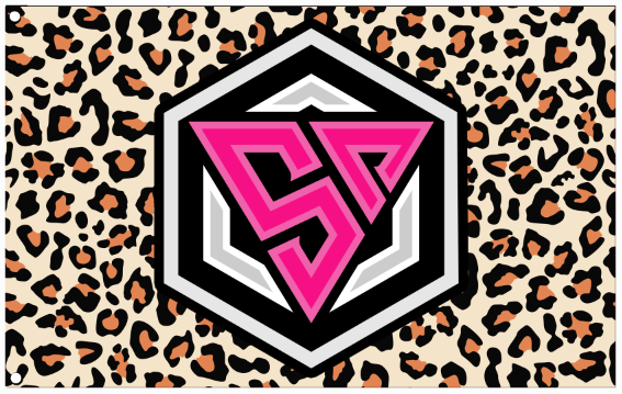 Stay Dirty Leopard - Whip Flag 2'x3'