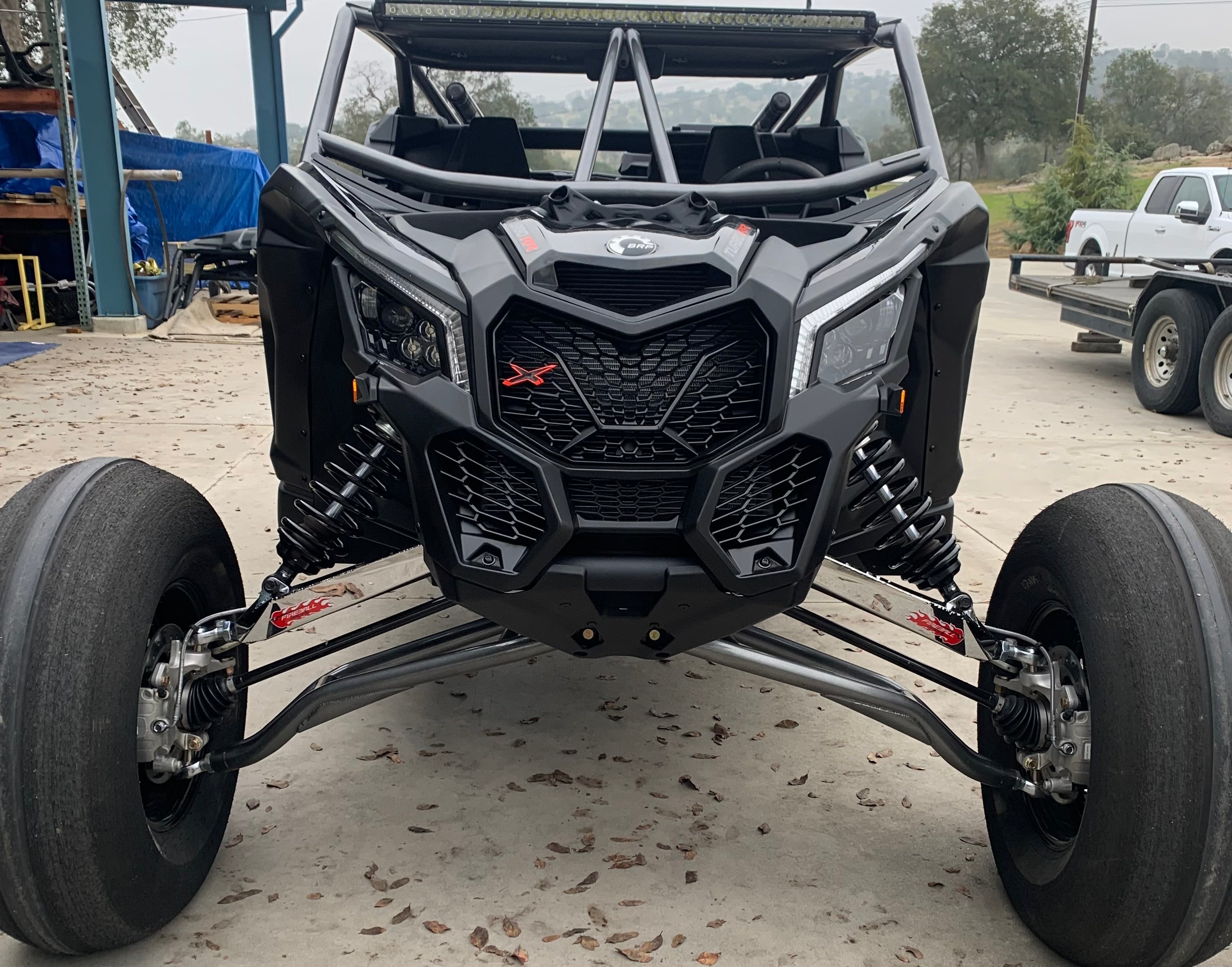 Boxed Style Can Am X3 XRS Suspension
