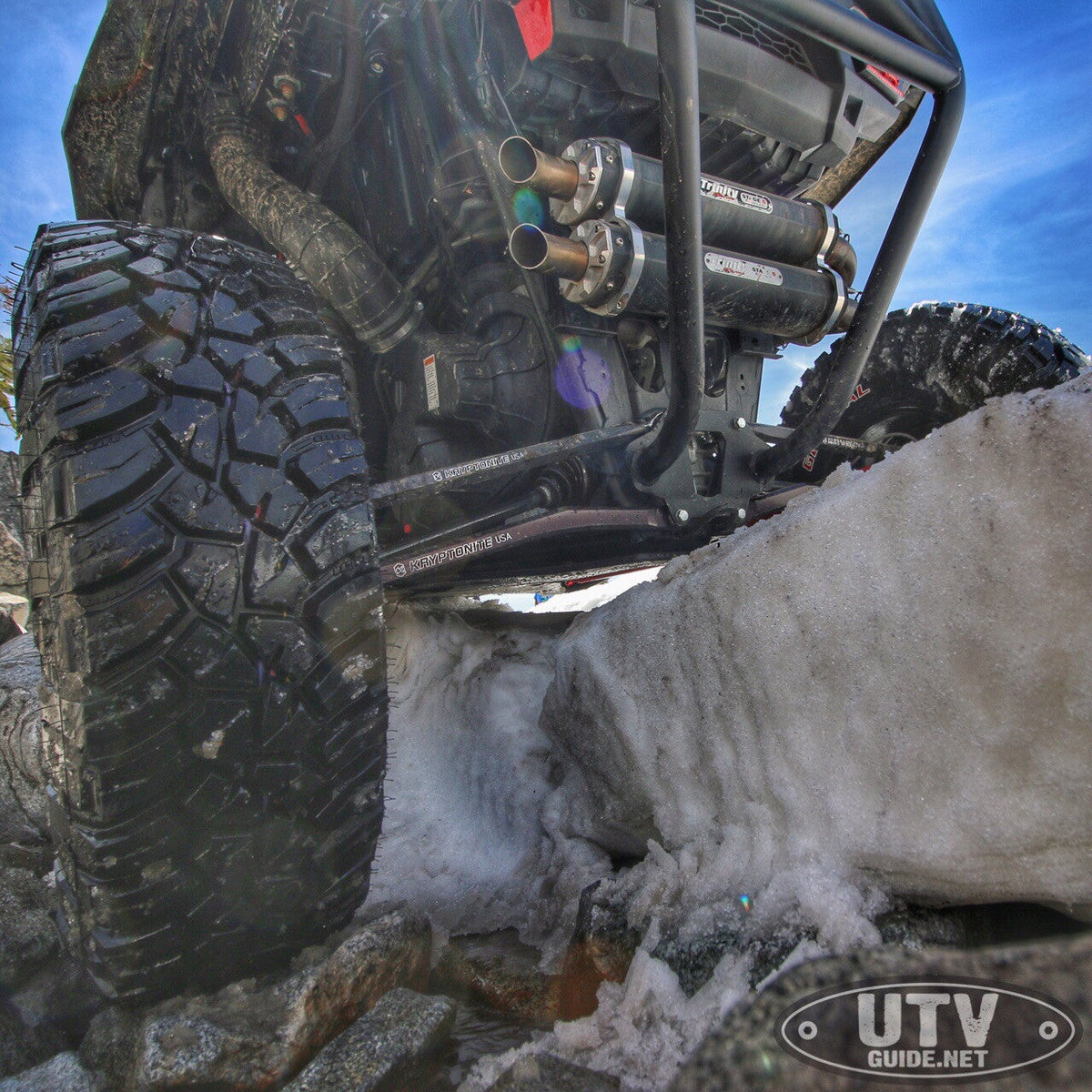 Kryptonite Polaris RZR High Clearance Lower Radius Rods
