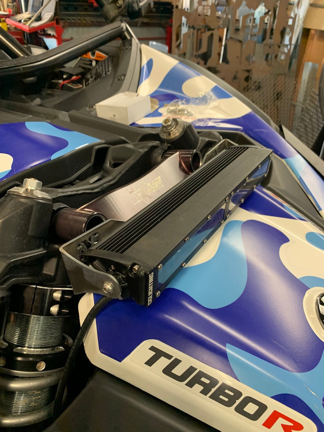 Can-Am X3 12” LED Bar Shock Tower Mount Made In USA