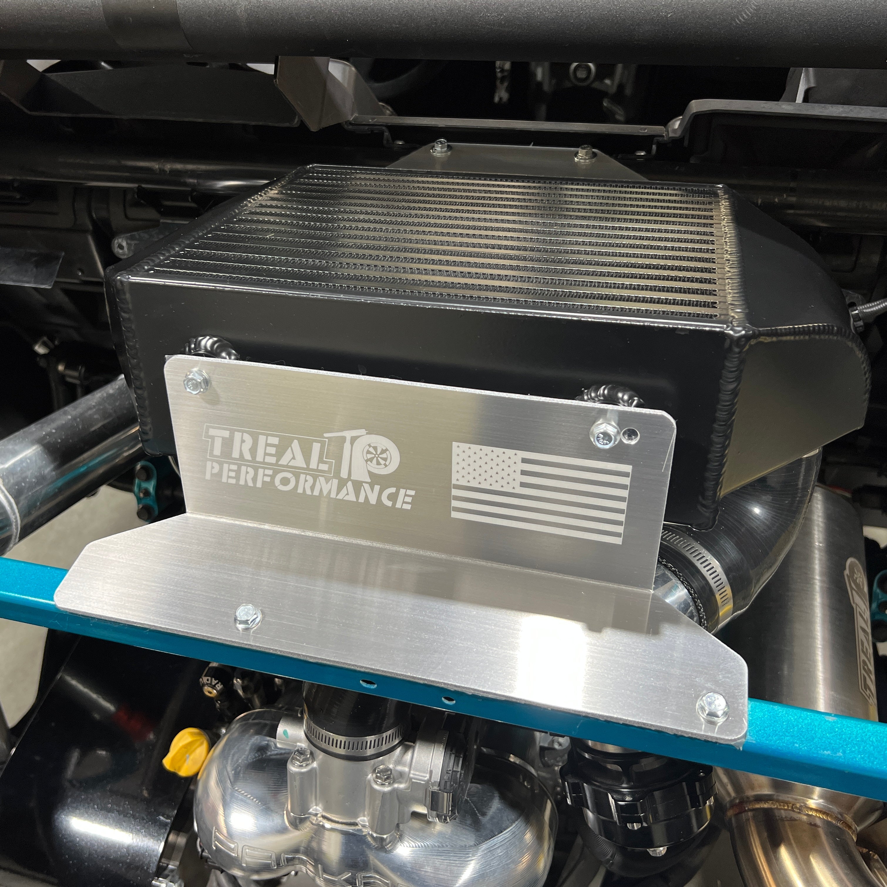 Treal Performance | 2017-2026 Can-Am X3 Bed Delete Intercooler Mount Brackets