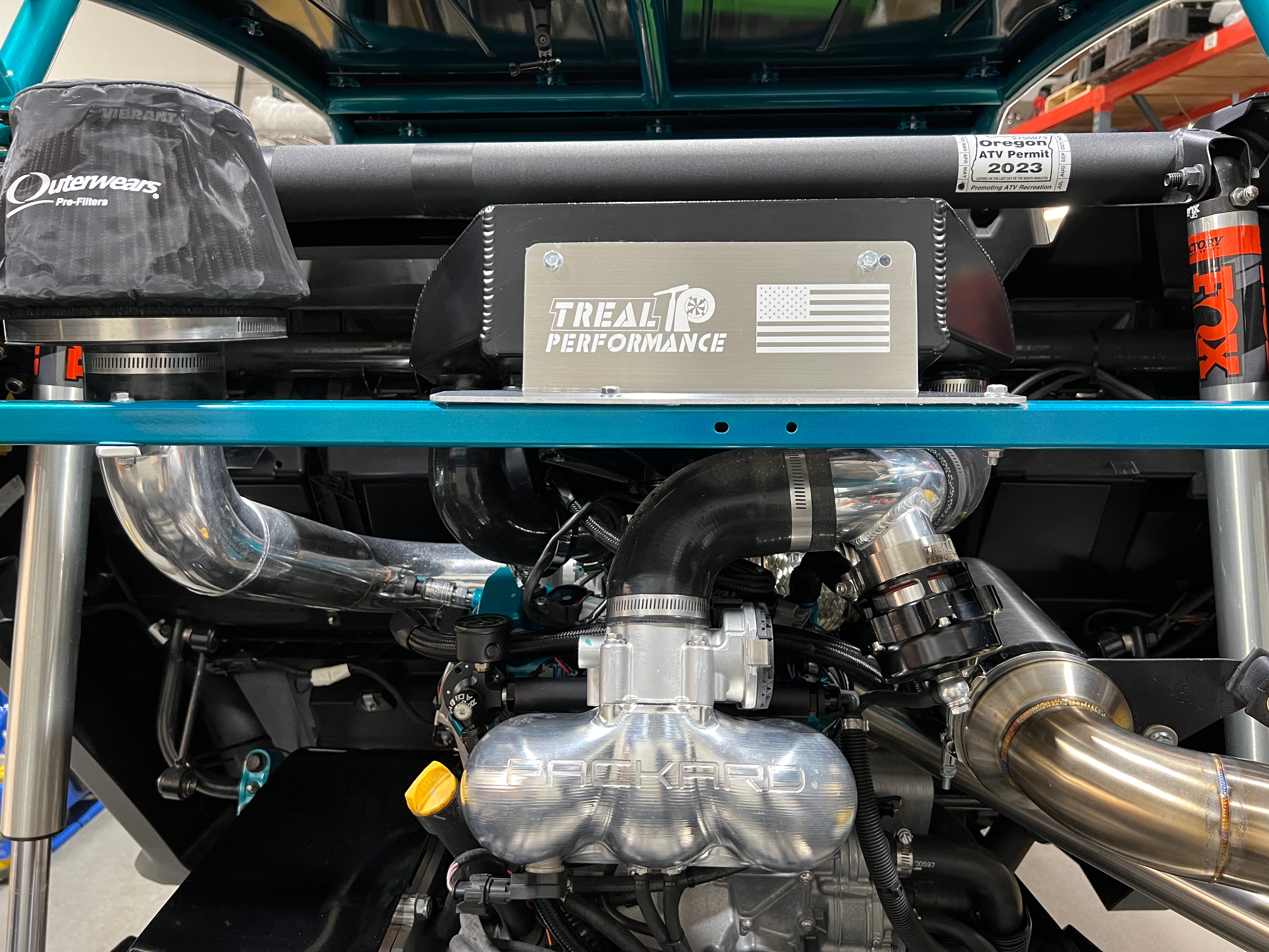 Treal Performance | 2017-2026 Can-Am X3 Bed Delete Intercooler Mount Brackets