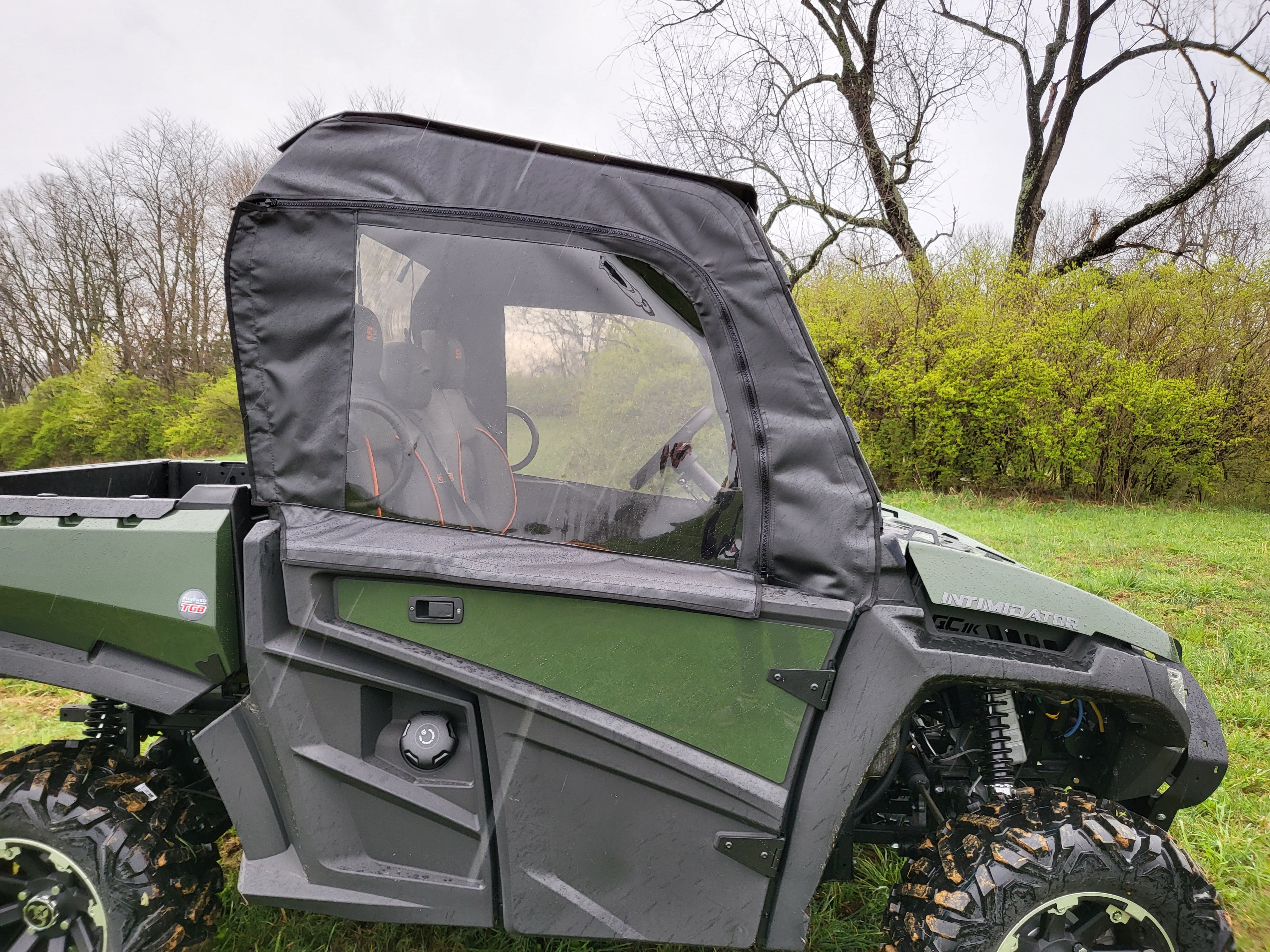 Intimidator GC1K 3-Seater - Full Cab Enclosure for Hard Windshield (Upper Doors)