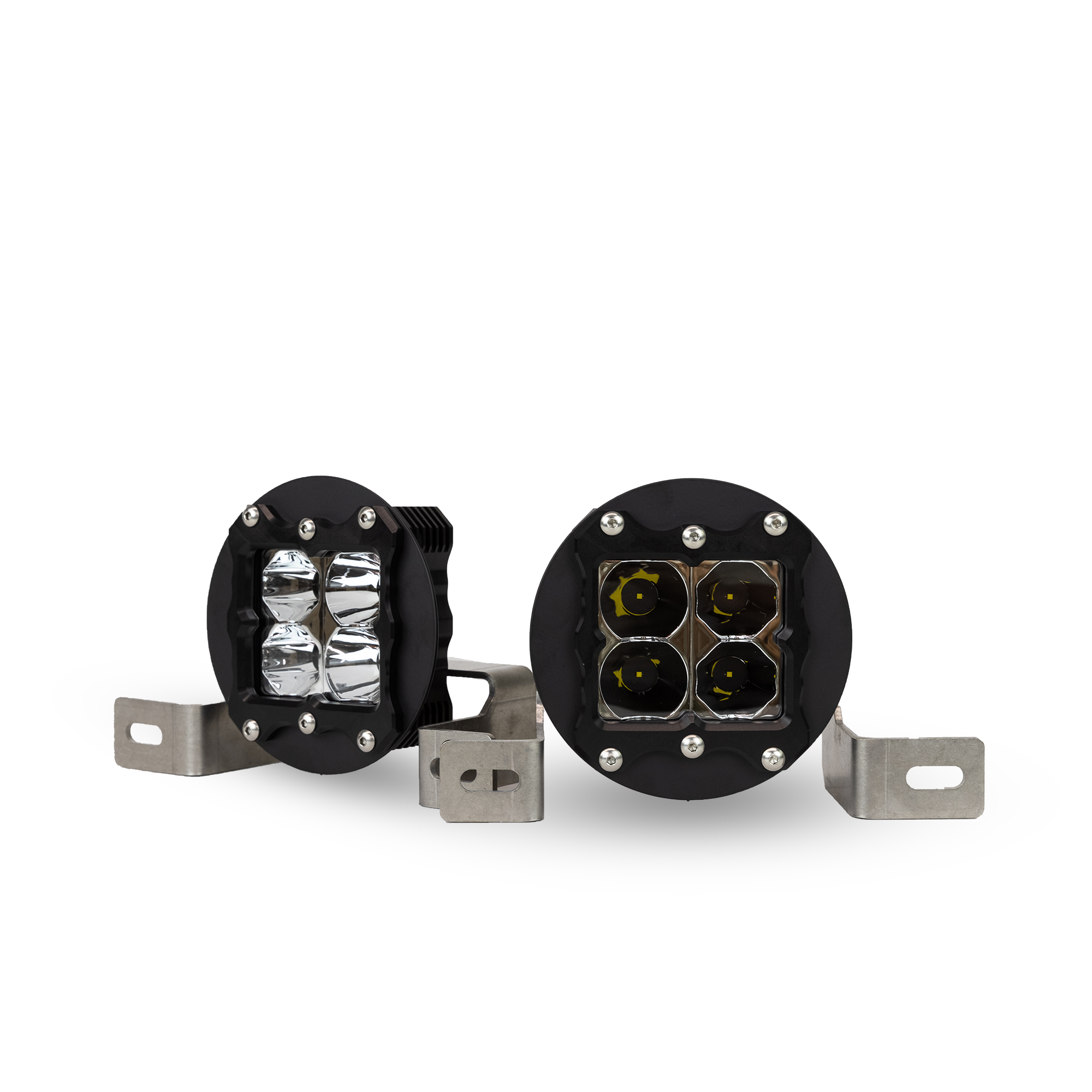 Jeep Gladiator Rubicon LED Fog Light Kit (2018+) - Steel Bumper