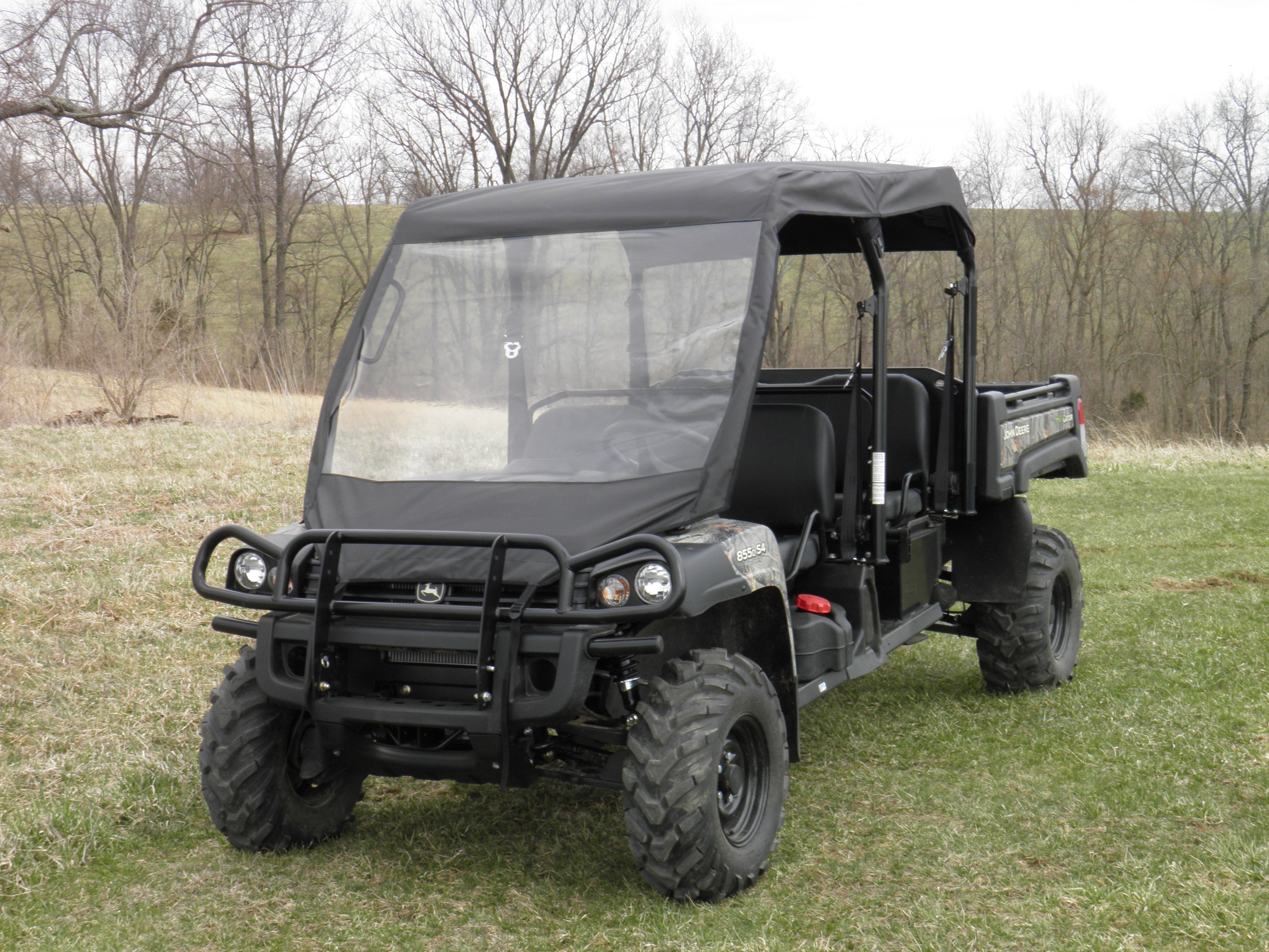 John Deere Gator XUV 4-Seater - Vinyl Windshield/Top Combo