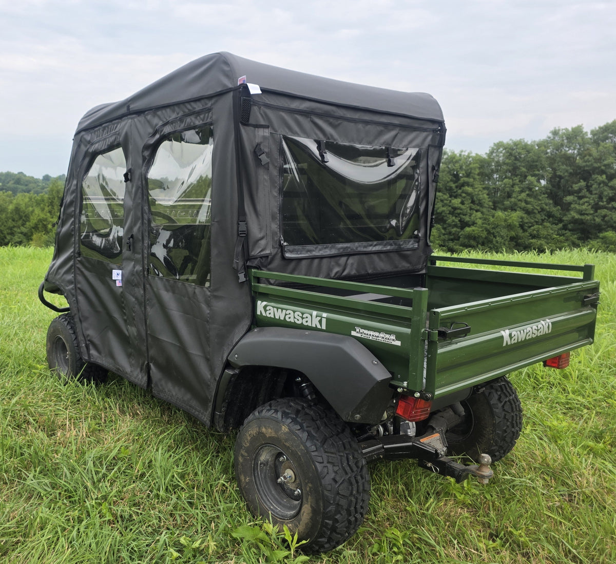 Kawasaki Mule 4000/4010 Trans - Full Cab Enclosure for Hard Windshield