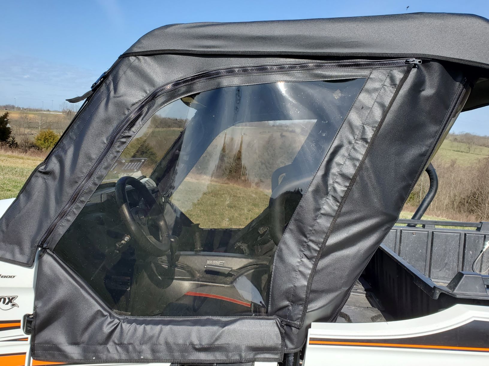 Kawasaki Teryx 800 (2-Seater) - Full Cab Enclosure for Hard Windshield
