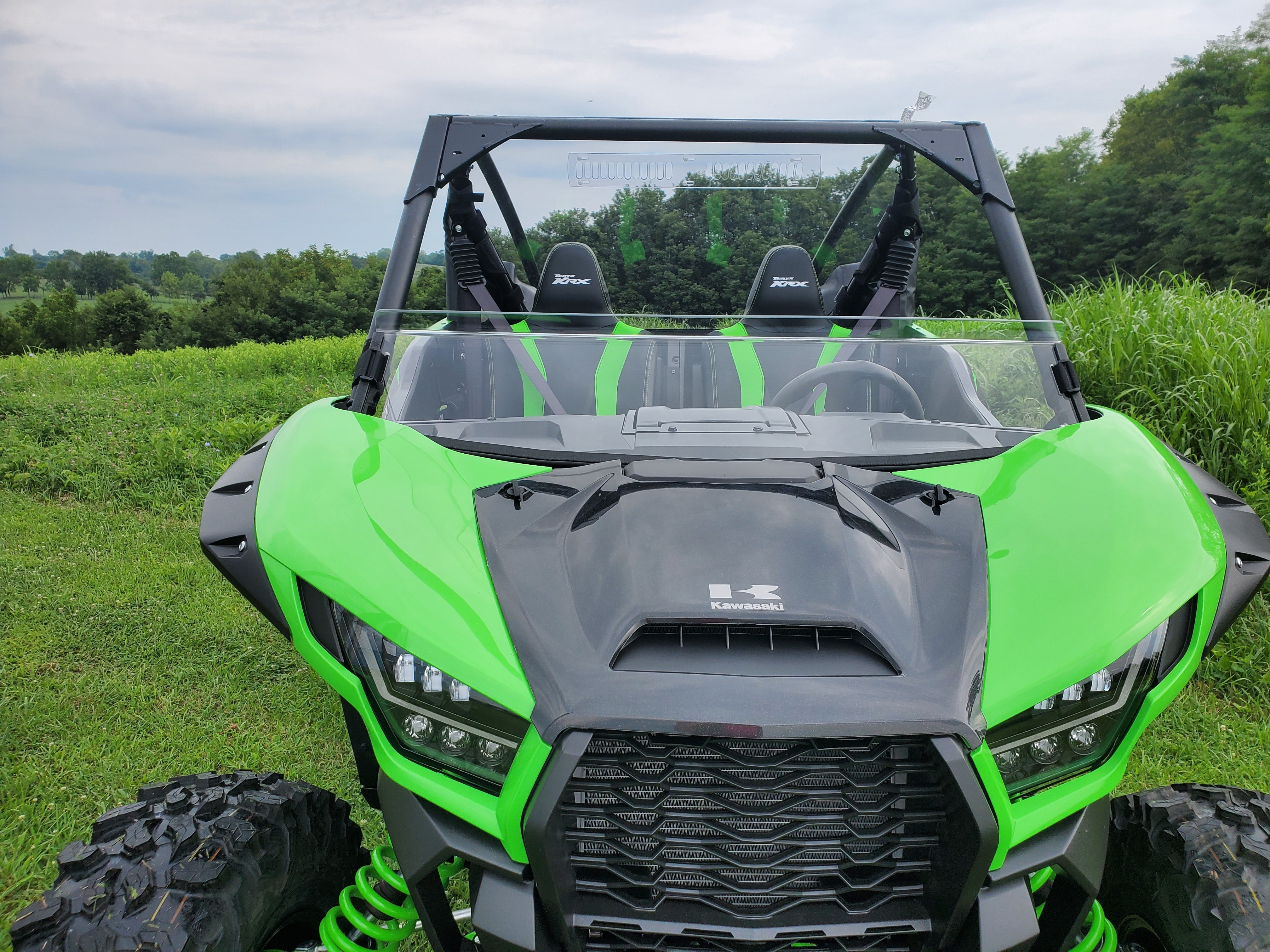 Kawasaki Teryx KRX - Scratch-Resistant Half Windshield