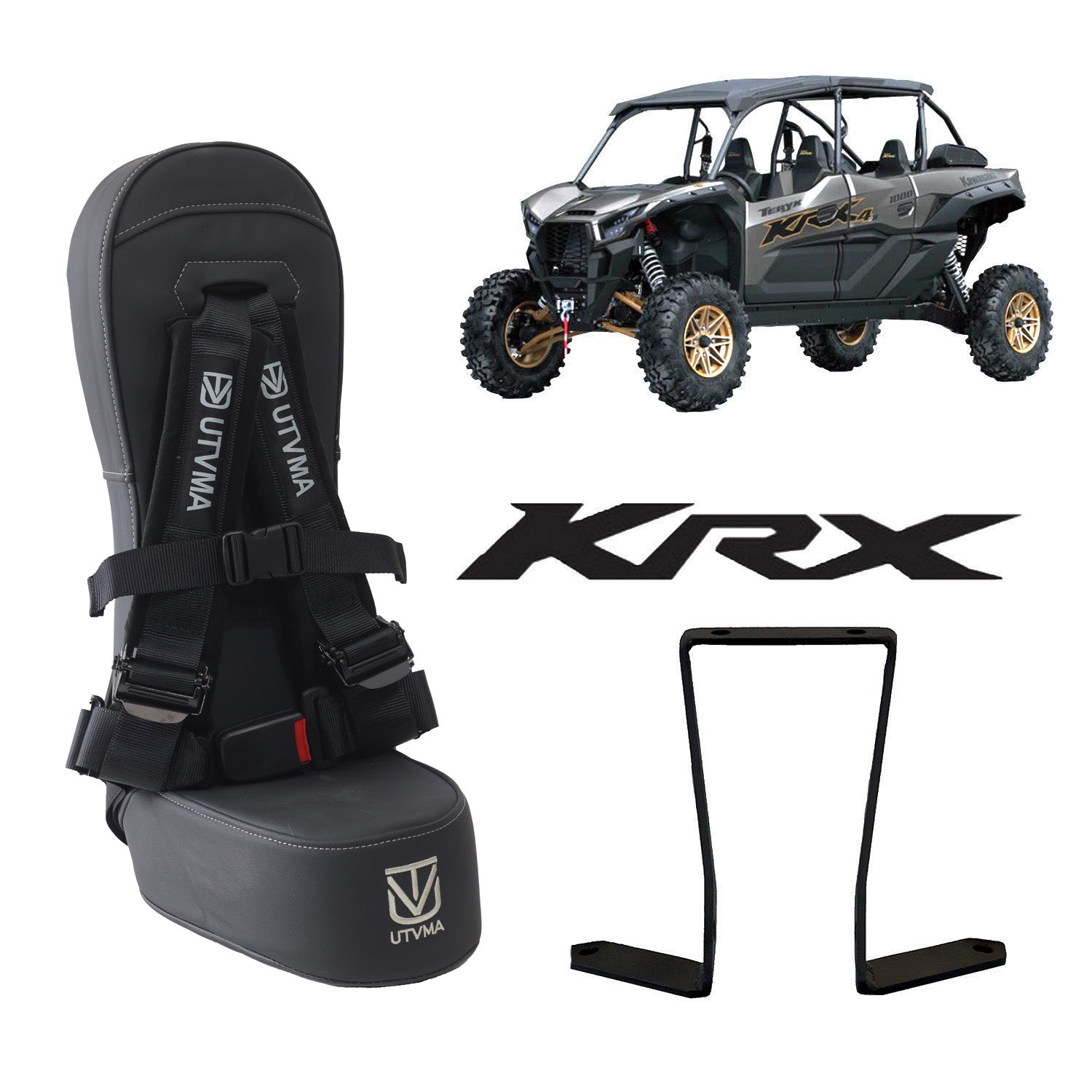 Kawasaki KRX 4 Rear Bump Seat (2023-2025)