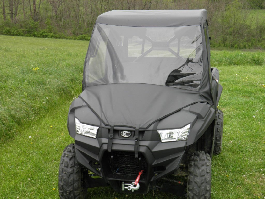 Kymco 700 (2014-2017) - Full Cab Enclosure with Vinyl Windshield