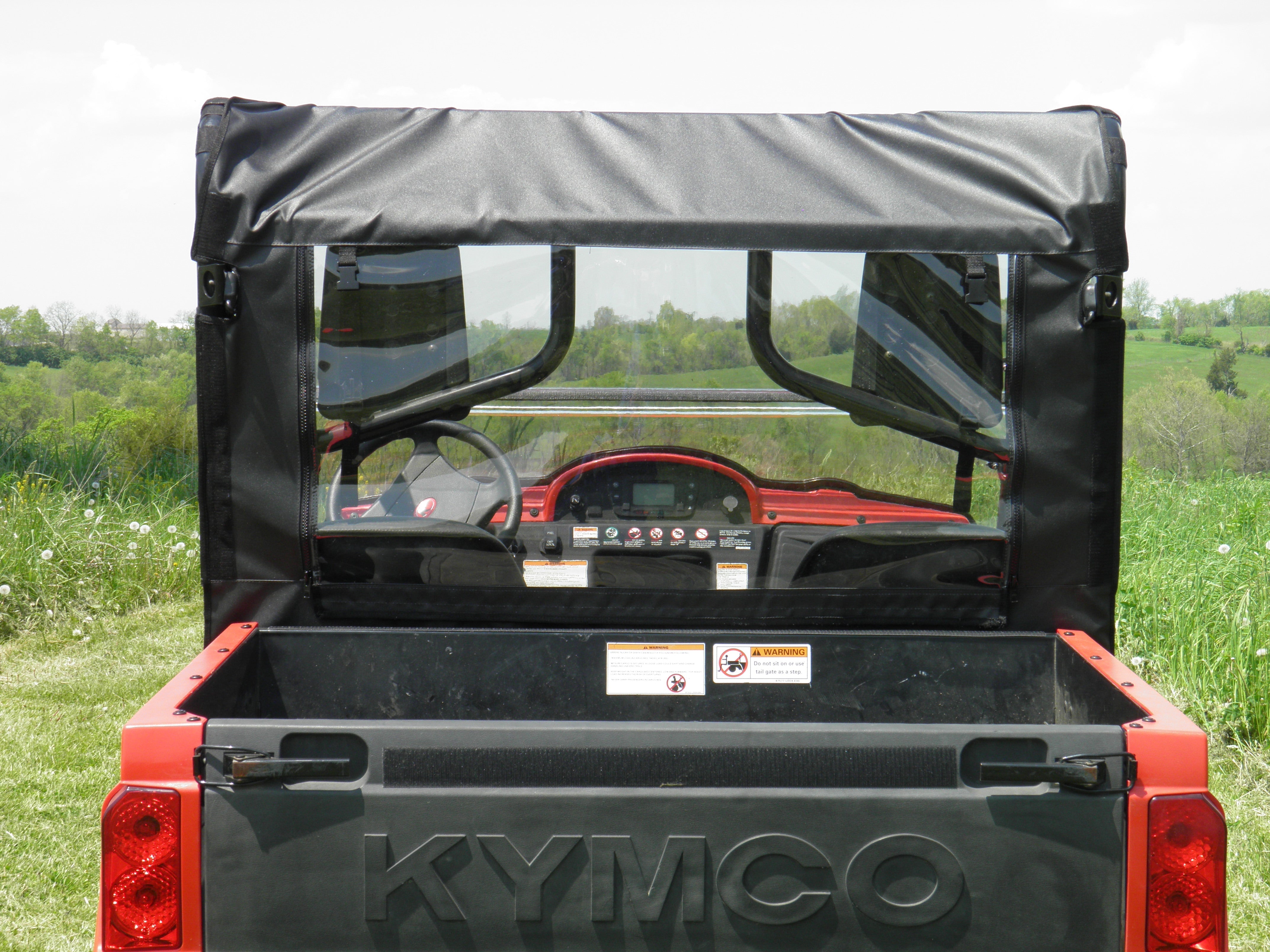 Kymco 700 (2014-2017) - Full Cab Enclosure with Vinyl Windshield