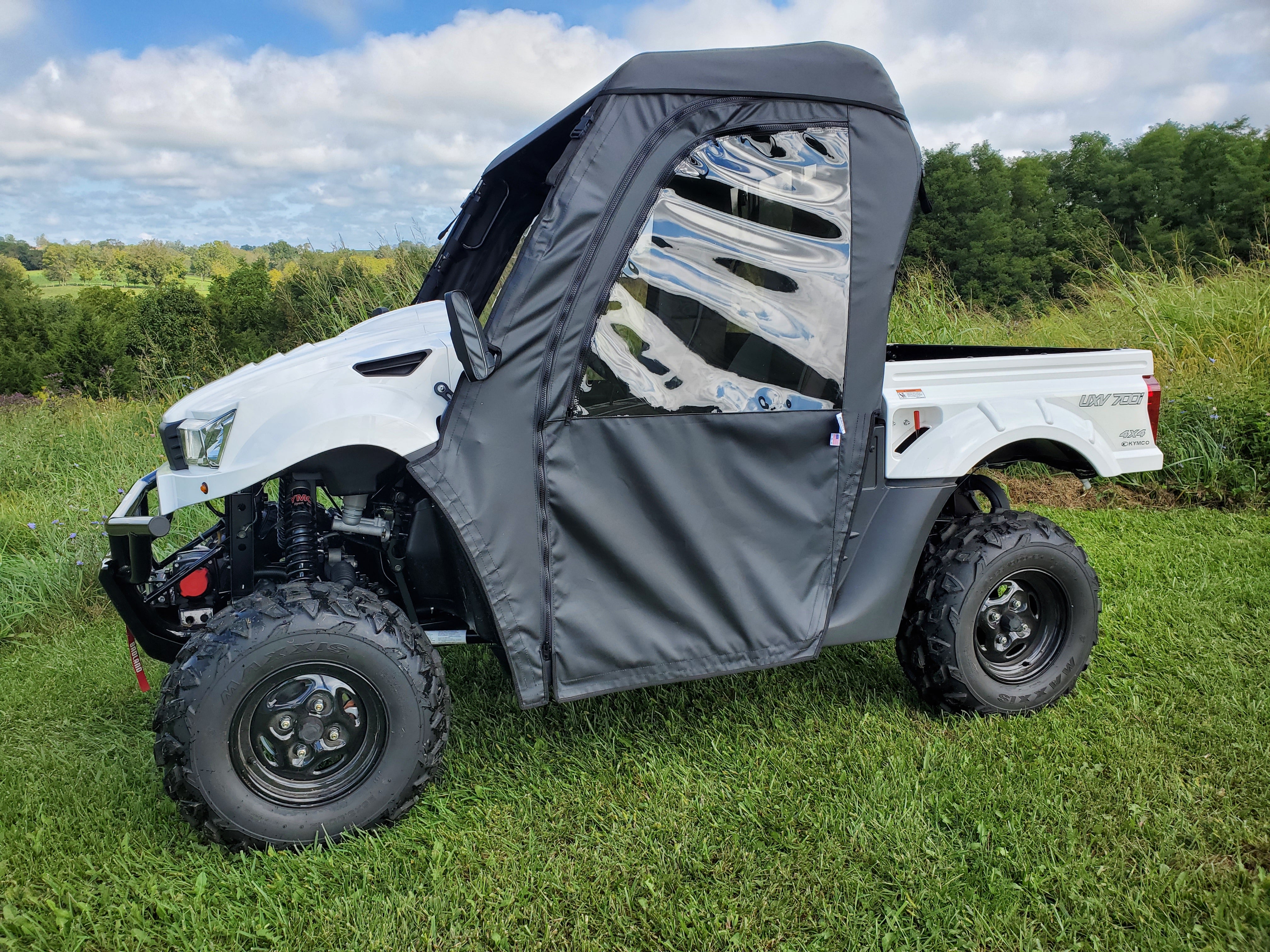 Kymco 700 (2014-2017) - Full Cab Enclosure for Hard Windshield