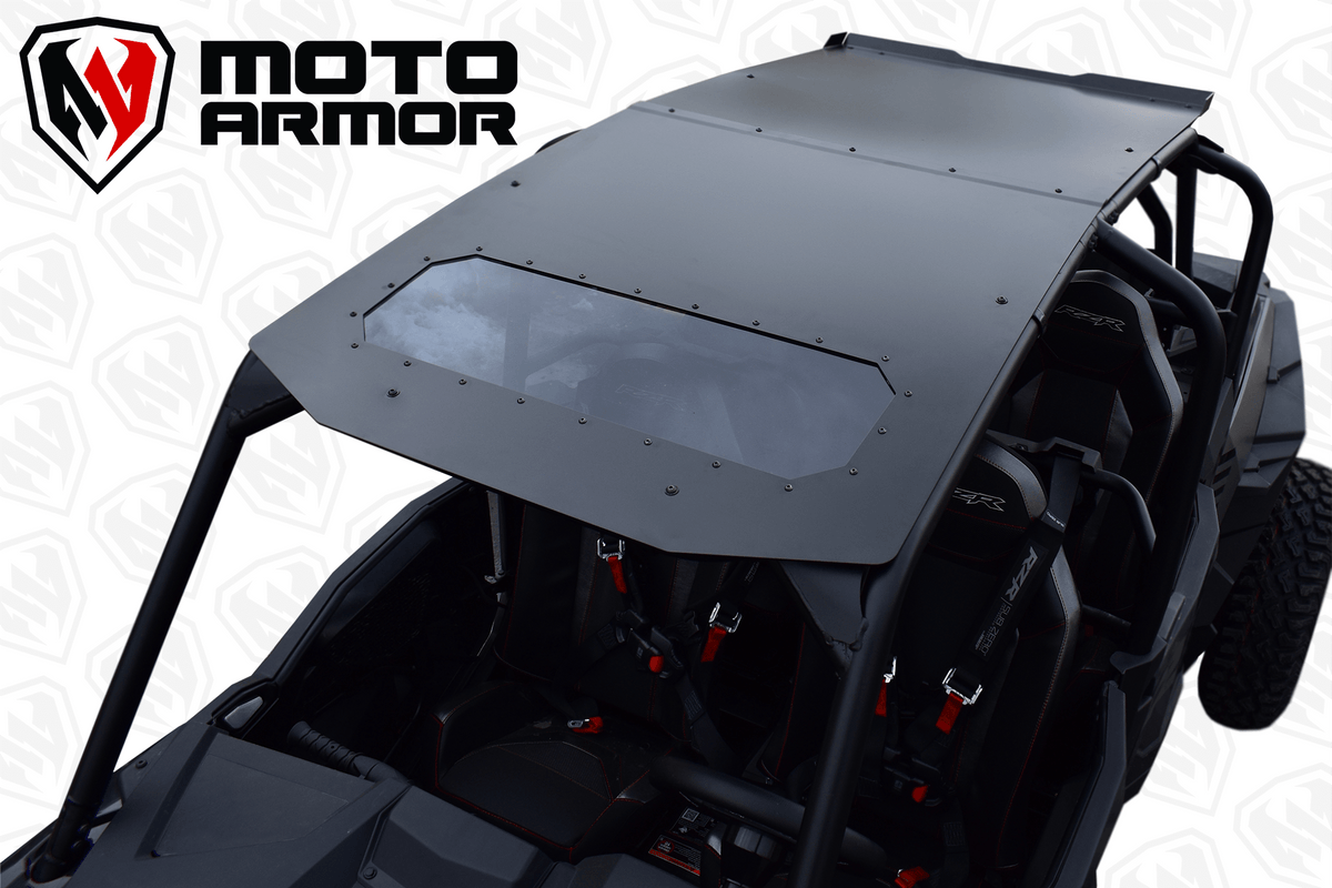 Aluminum Roof (With Sunroof) RZR Turbo S 4 Seat Black