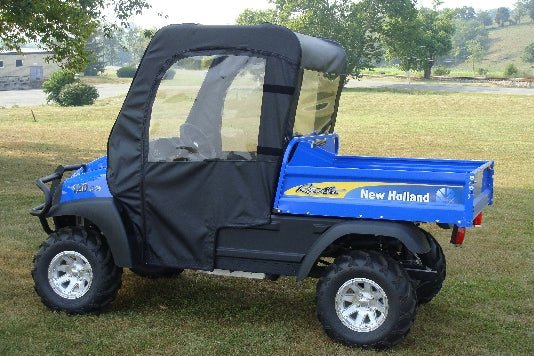 New Holland Rustler 120/125 - Door/Rear Window Combo with Color and Zip Window Options