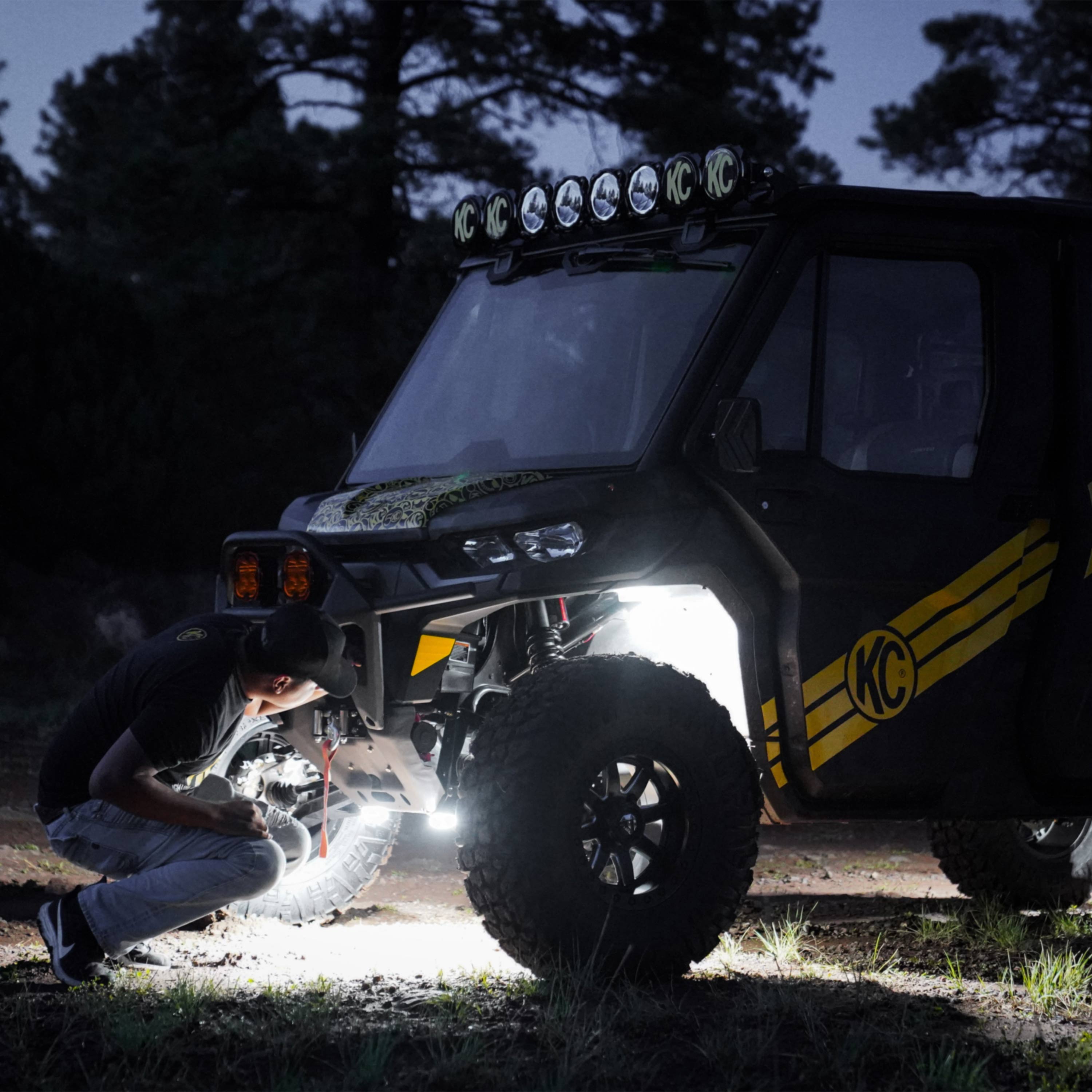 Two-Light Add-On Cyclone V2 Kit - Clear - 3.5 Meters Long - #6333