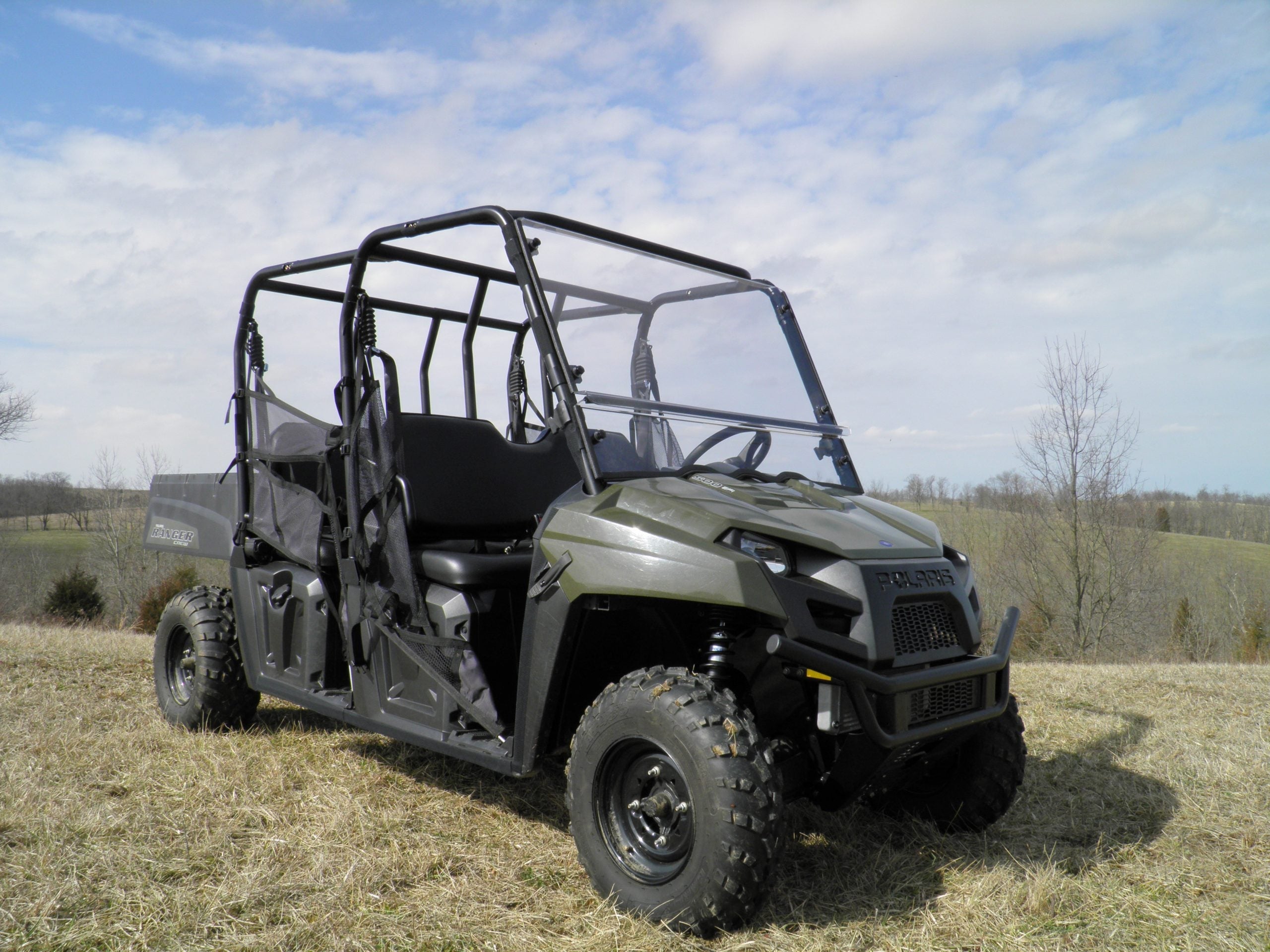 2011-2014 Polaris Ranger Mid-Size Crew - 2 Pc Windshield