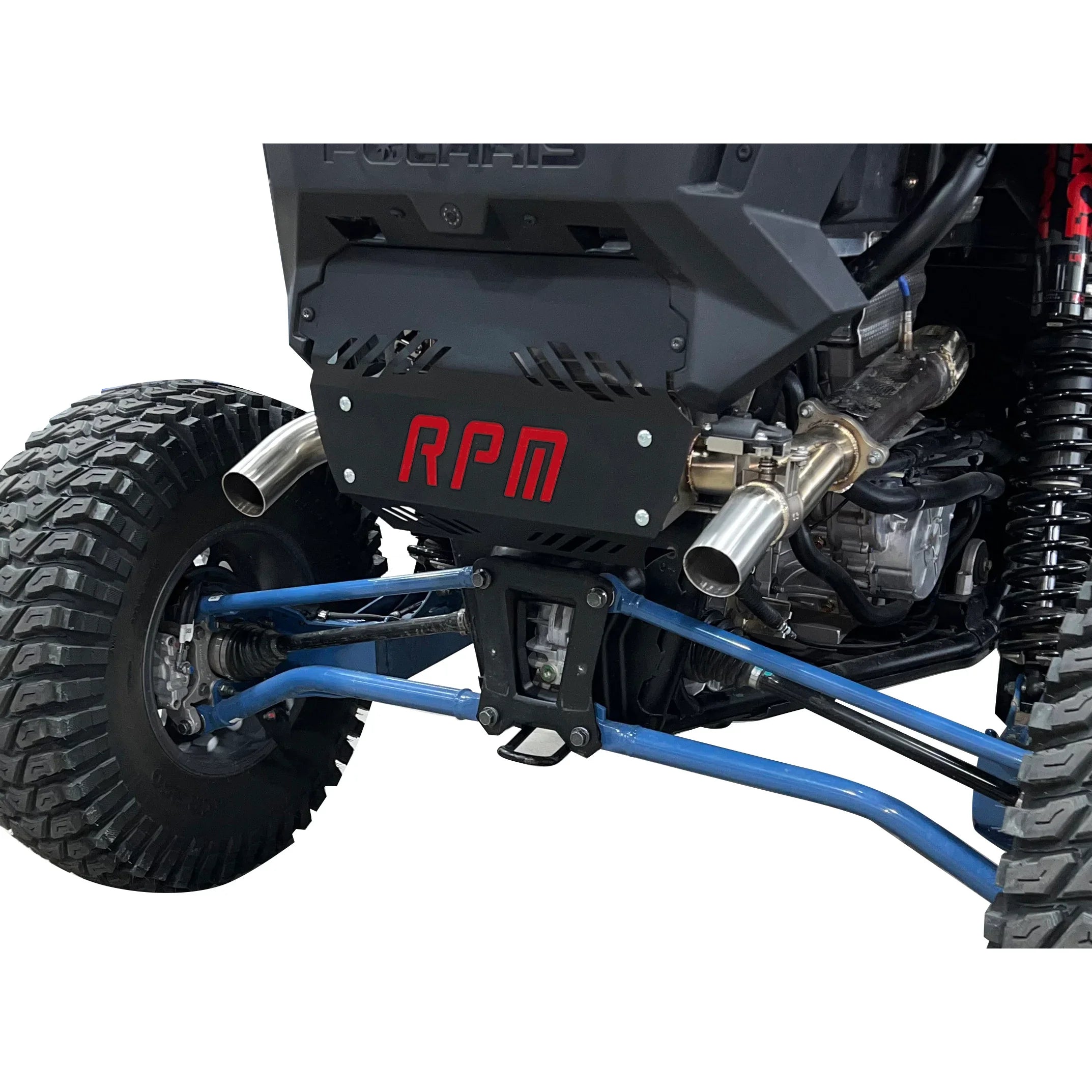 RPM SxS RZR PRO XP & Turbo R E-Valve Muffler - Dual Tip Captains Choice Exhaust - 2020-2024 PRO XP & TURBO R - RPM SXS