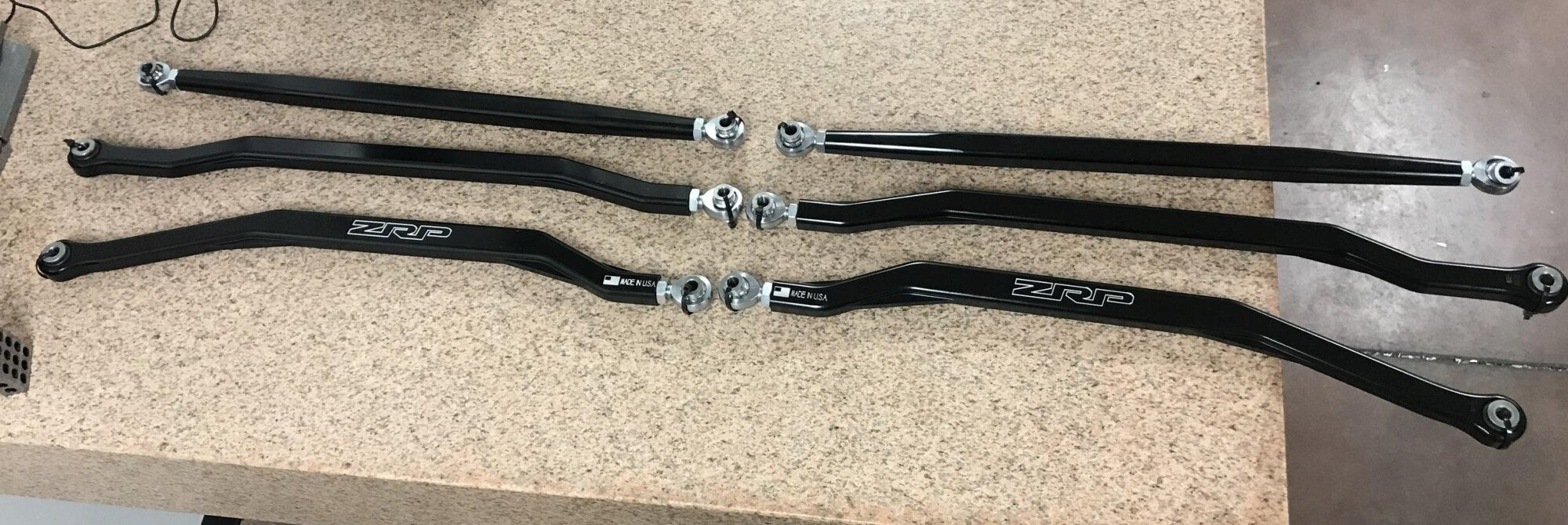 ZRP Can-Am X3 High Clearance Billet Radius Rod Set (6) 64"/72"
