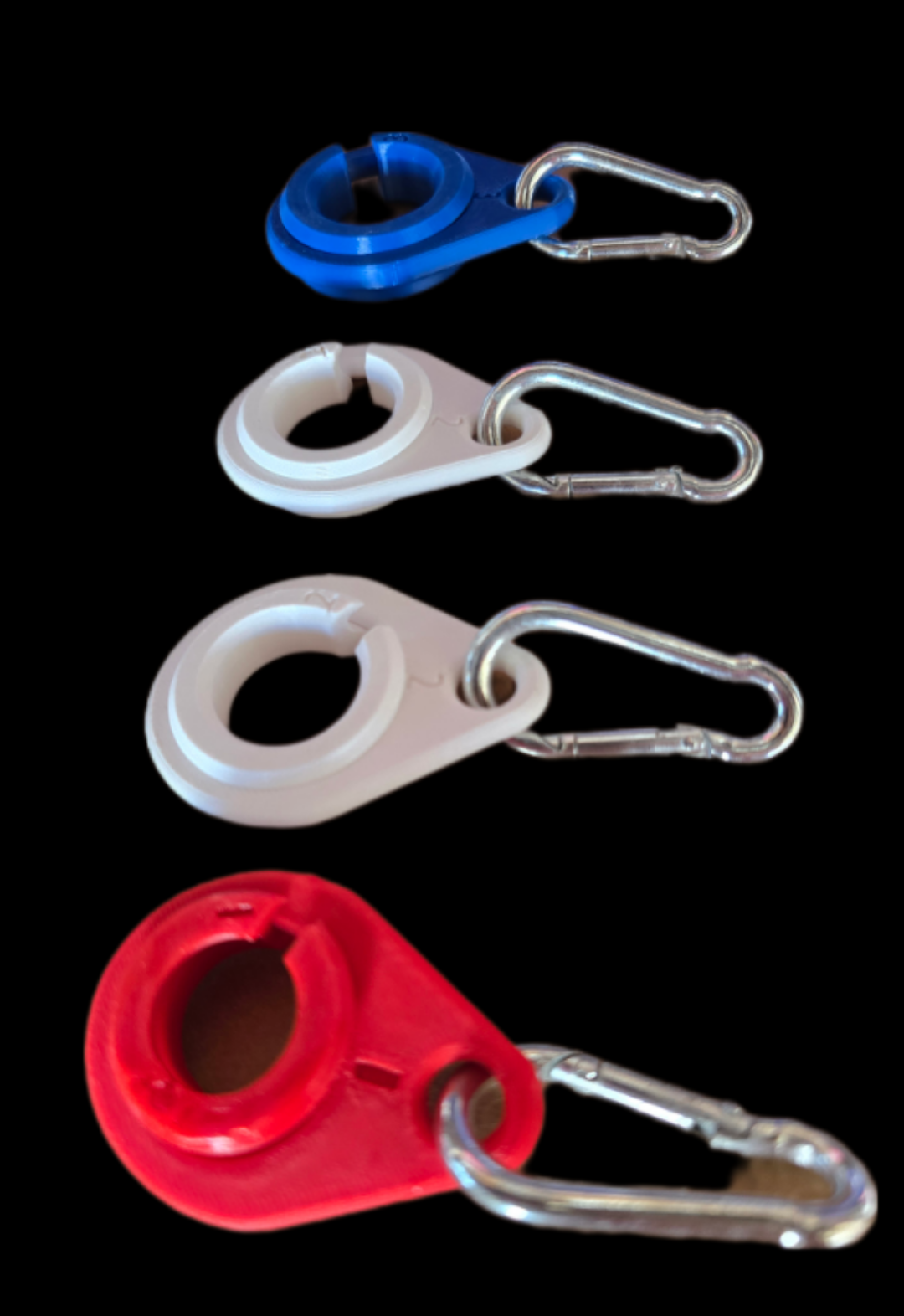 FREEDOM RINGS - *NEW & IMPROVED* 4 RING SET TO FLY TWO 3X5' FLAGS