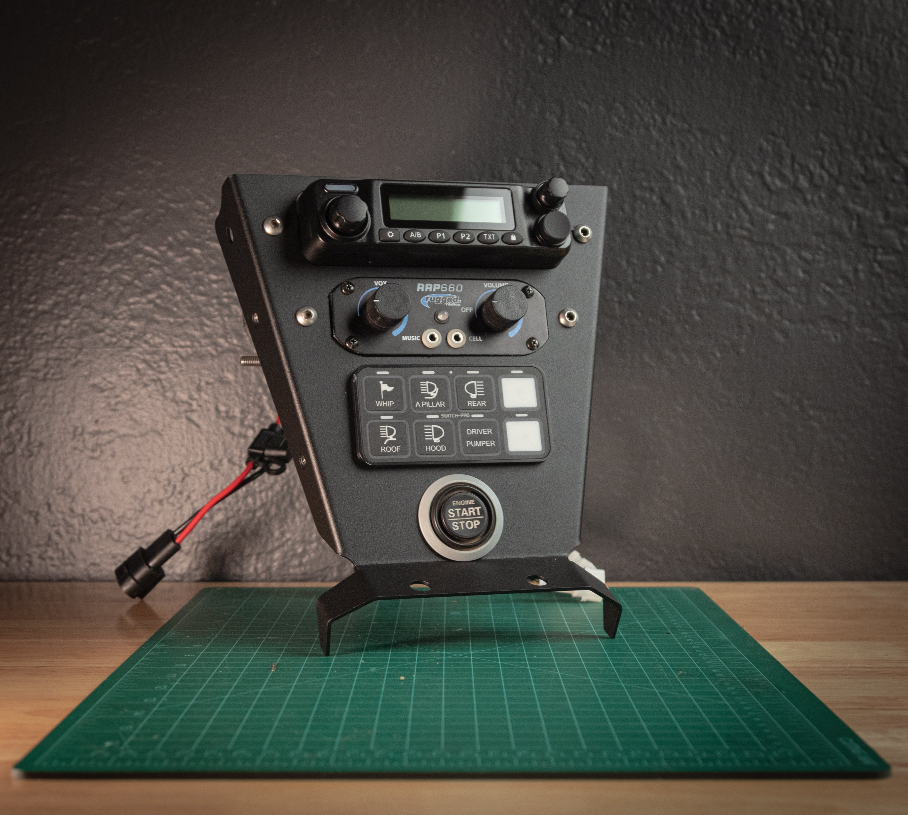 Universal Rugged M1 / G1 Radio + Switch-Pros Mount – StayFlush Motorsports