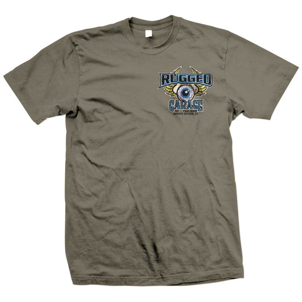 Rugged Radios GARAGE T-Shirt - Grey - Medium