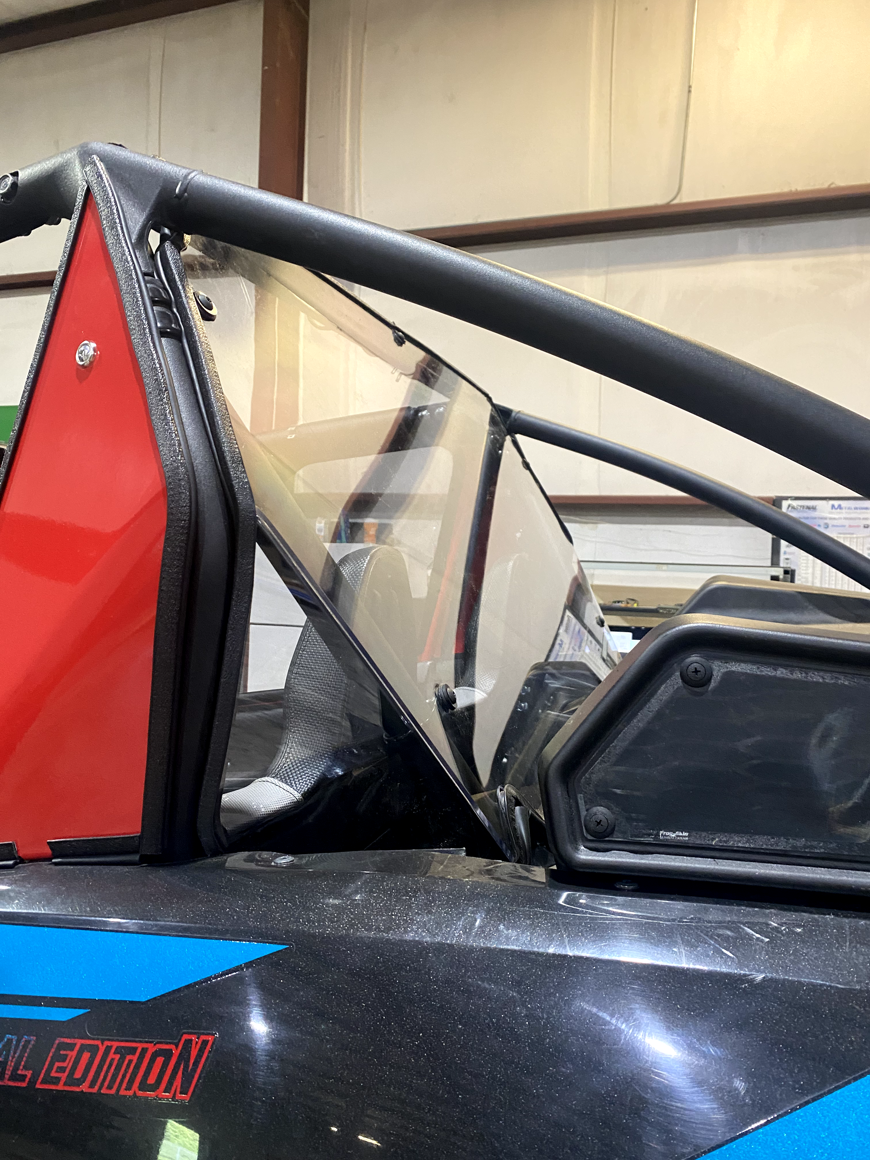 Trail Armor Kawasaki KRX 1000 (Special, Trail, eS, Blackout, Rock Editions) Rear Window Dust Shield Kit 2020 - 2026