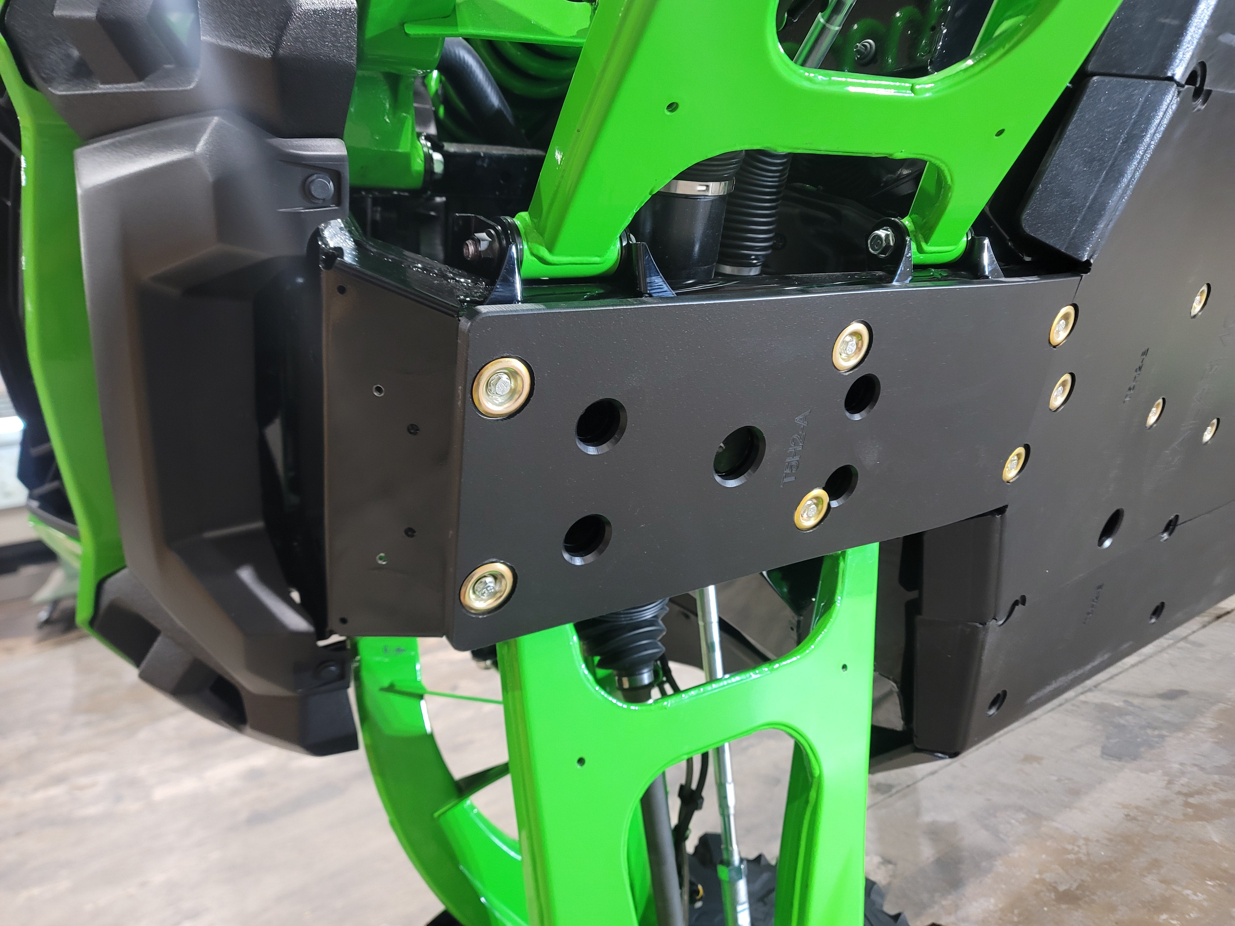 Trail Armor 2026 Kawasaki Teryx 4 H2, Teryx 4 H2 Deluxe eS, Teryx 5 H2 Deluxe eS Full Skids with Integrated Side Skid Plates