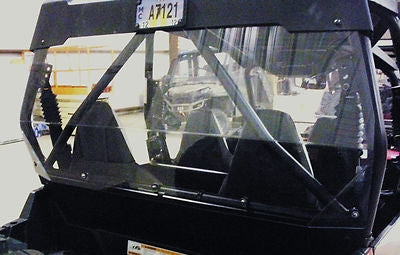 Trail Armor Polaris RZR 4 800 Rear Window Dust Shield Kit 2010 - 2014