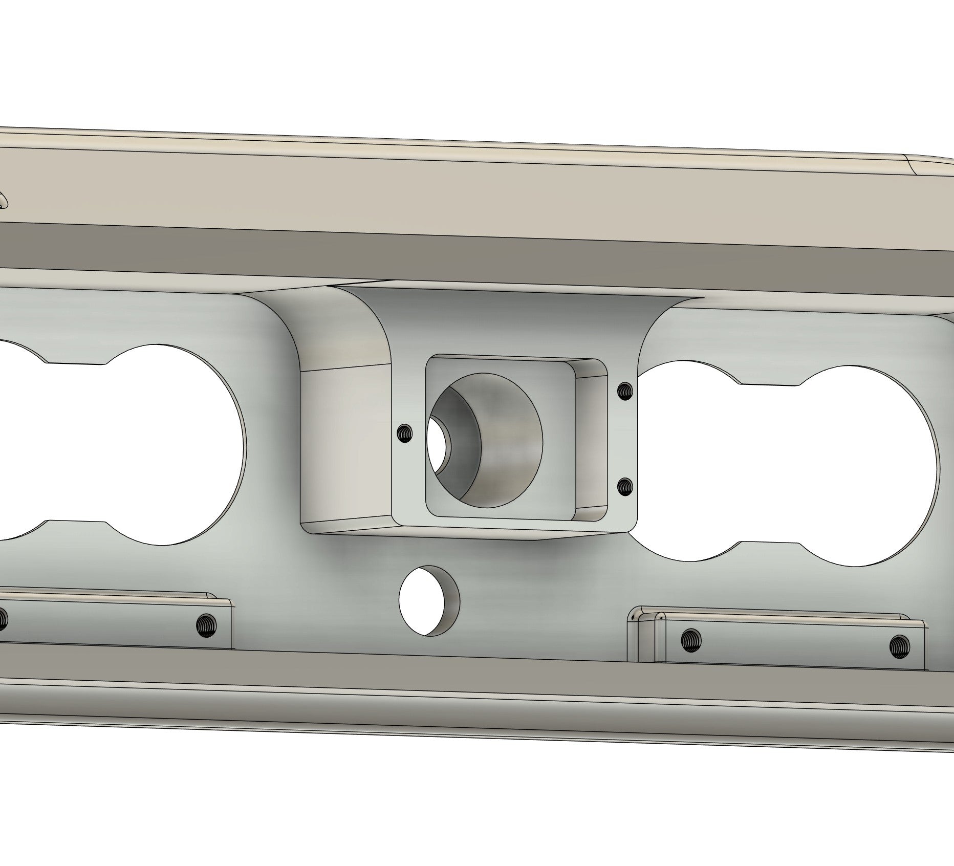 Ram TRX Baja Designs S2 Pro Rear Chase Light Mount (2021–2026) – Billet Aluminum (PRE-ORDER)