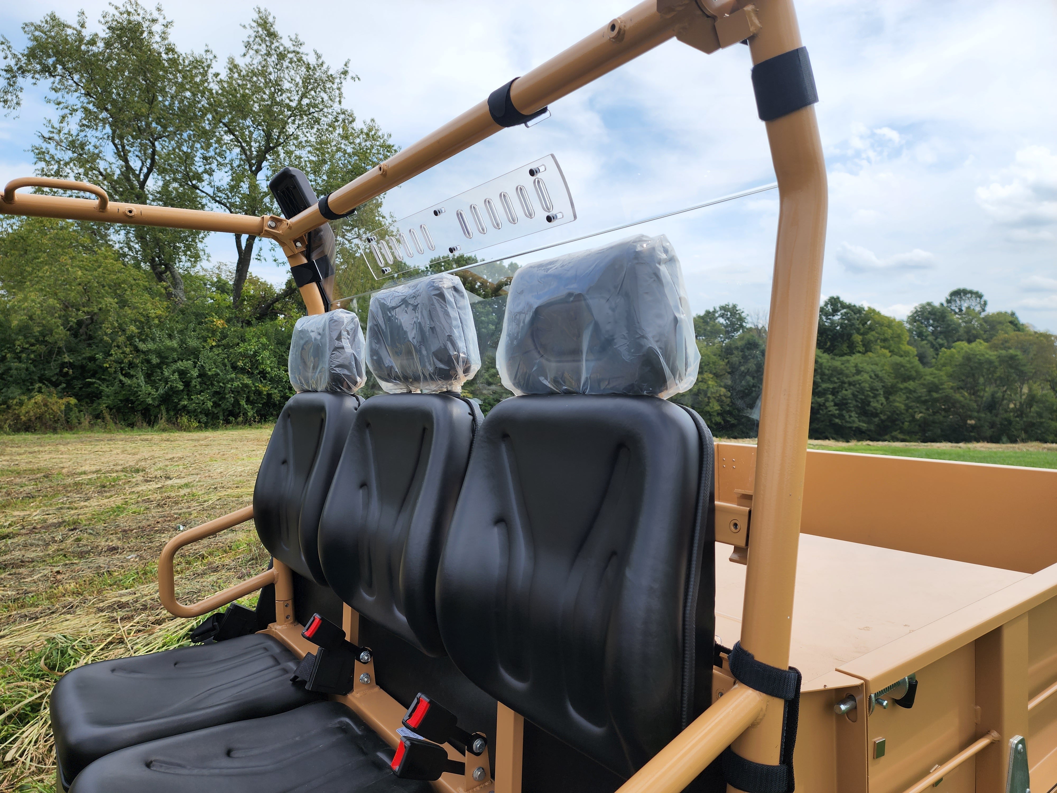 Tuatara - Lexan Back Panel w/Vent and Soft Lower Panel Options