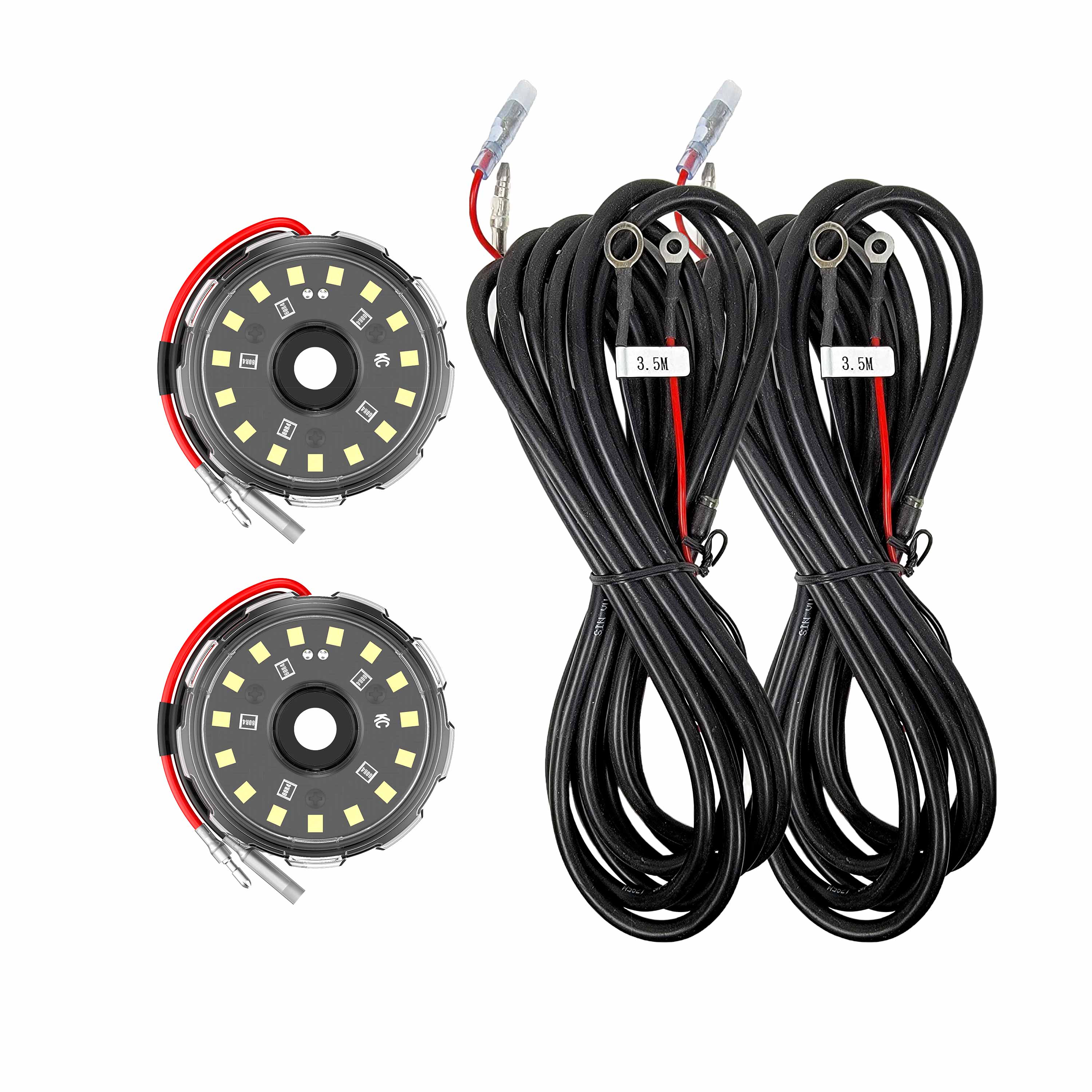 Two-Light Add-On Cyclone V2 Kit - Clear - 3.5 Meters Long - #6333