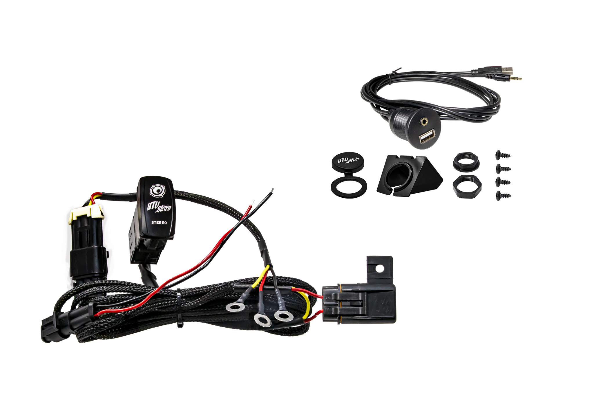 Maverick R Head Unit Mount | UTVS-R-HUMT-RKR