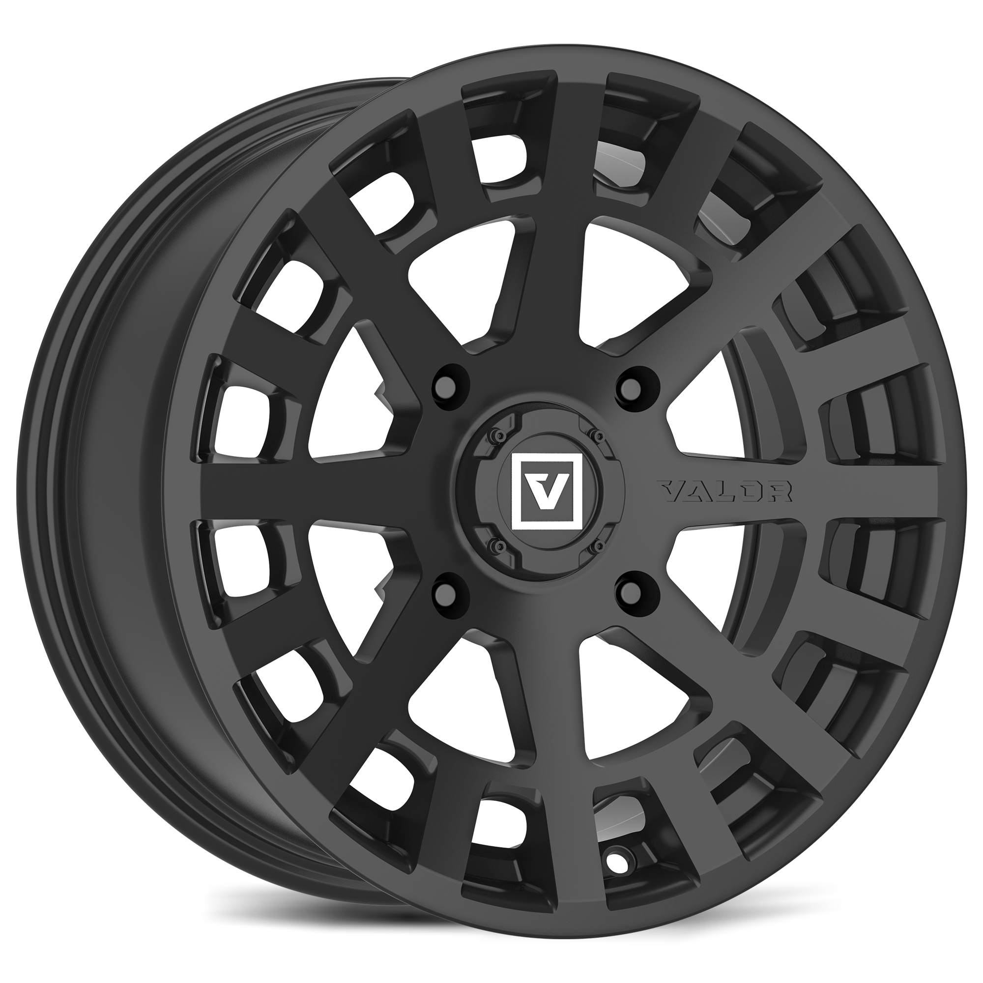 V04 UTV Wheel Satin Black