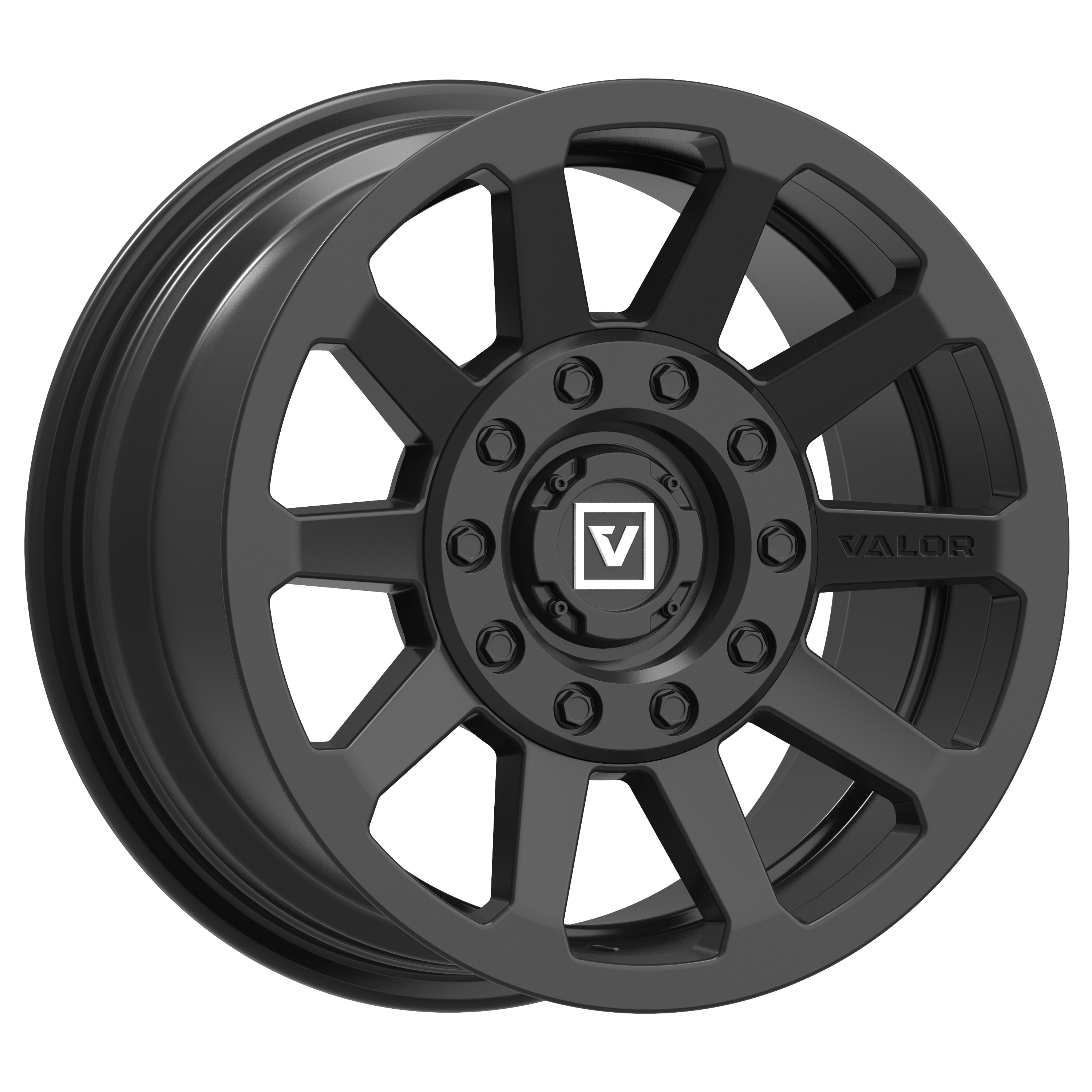 V02 UTV Wheel Satin Black