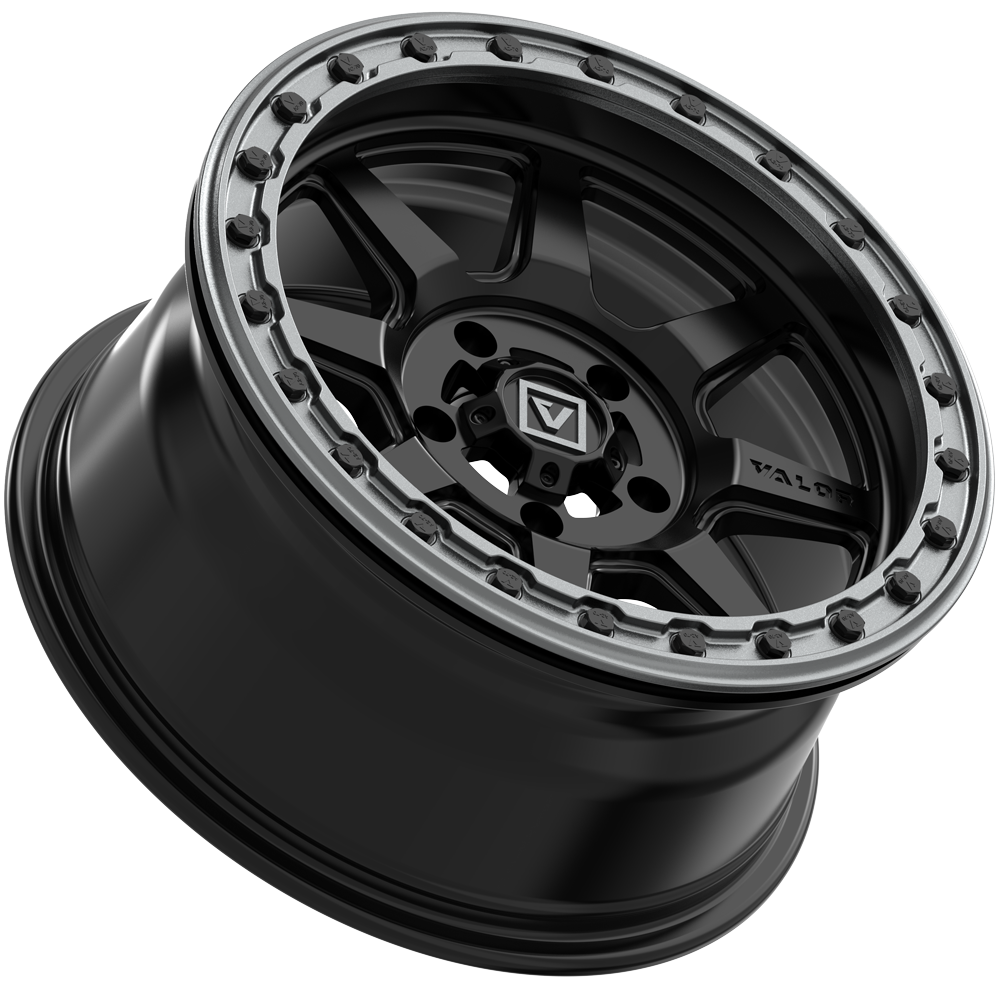 V13 Beadlock UTV Wheel Satin Black