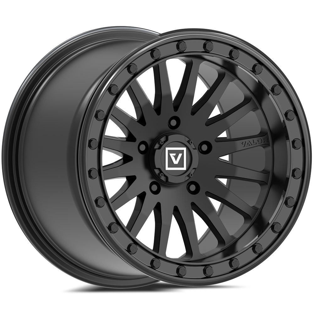 V06 Beadlock UTV Wheel Satin Black