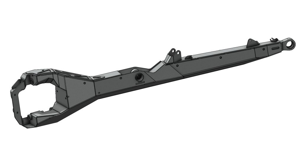 Maverick X3 72" Boxed Trailing Arms, Gen 2