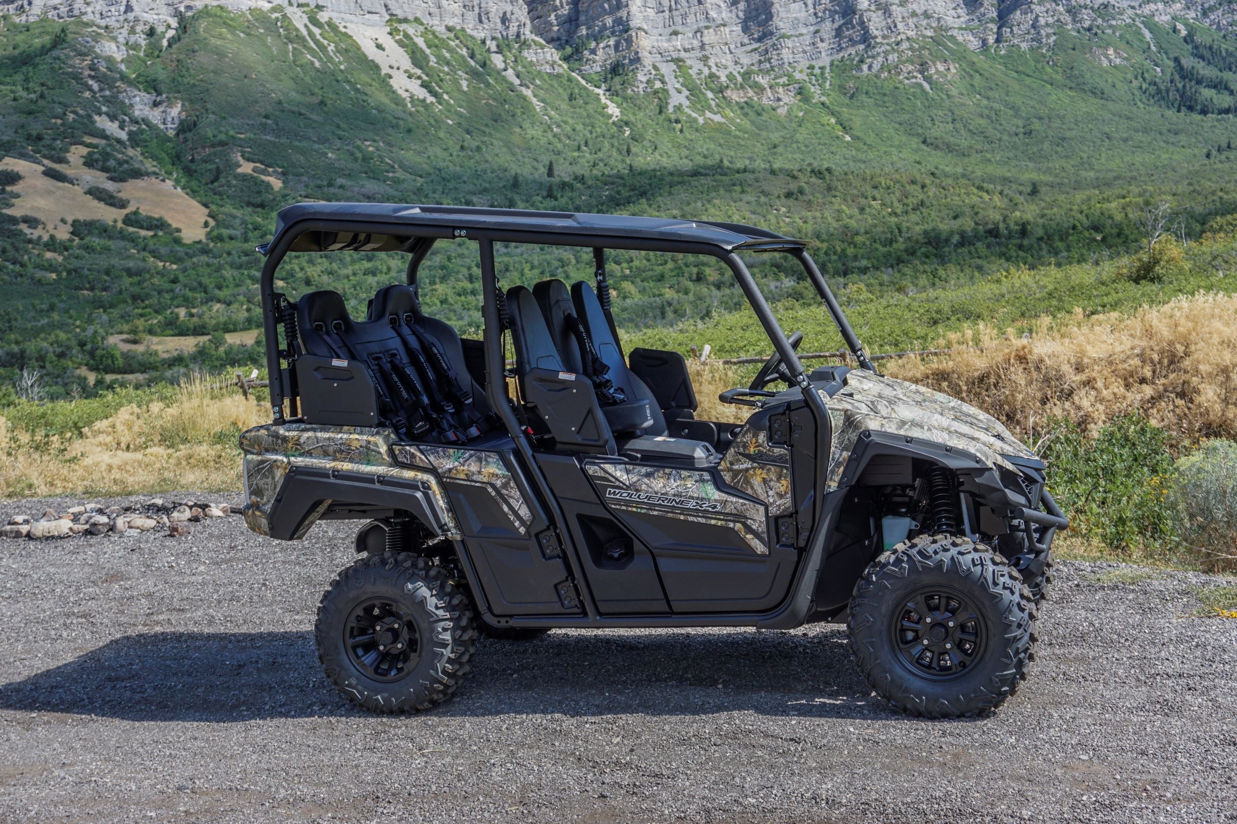 Yamaha Wolverine X4 Rear Bench Seat (2018-2025) W Harnesses