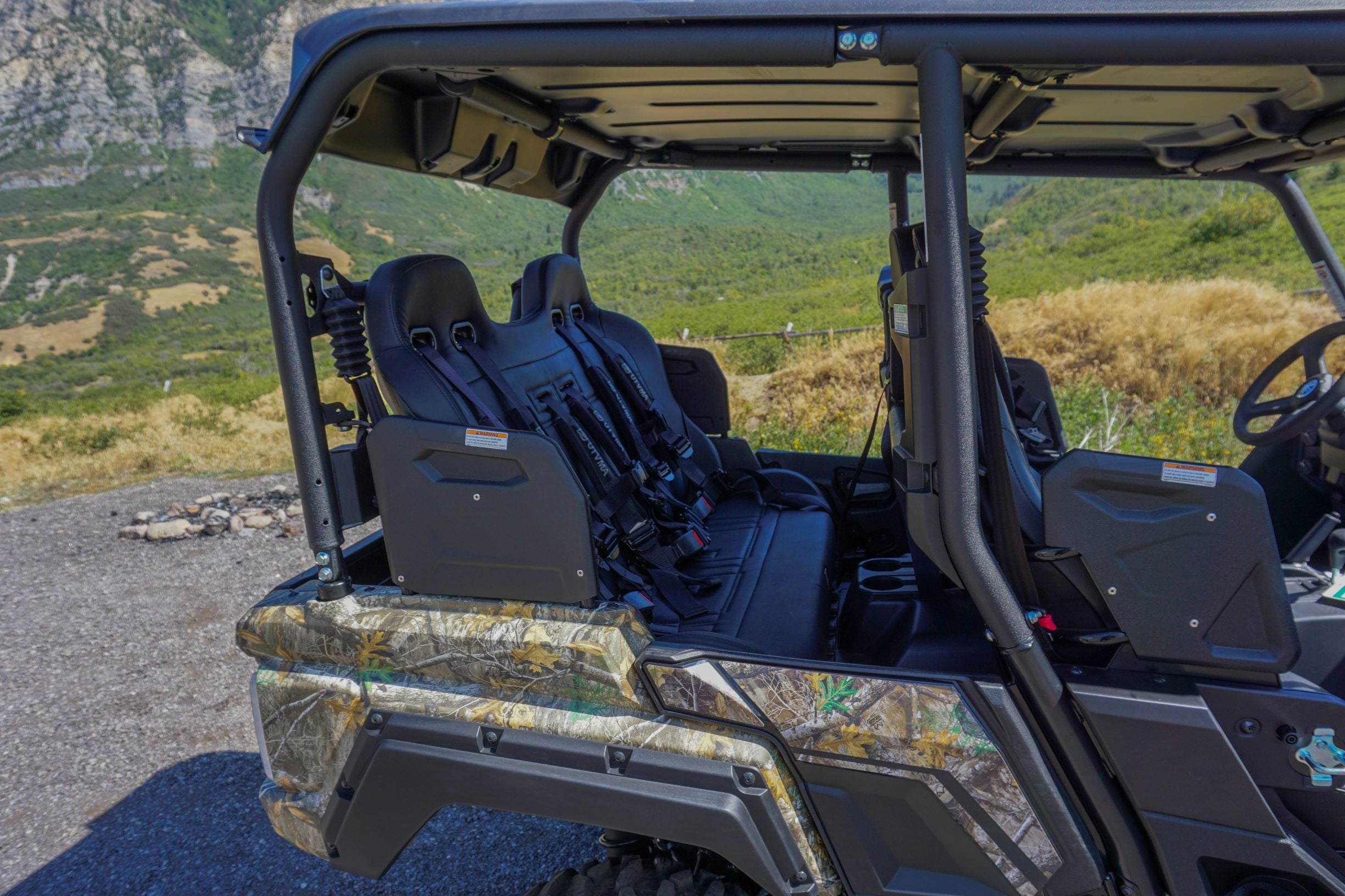Wolverine RMAX 4 Compact Rear Bench Seat (2025+)