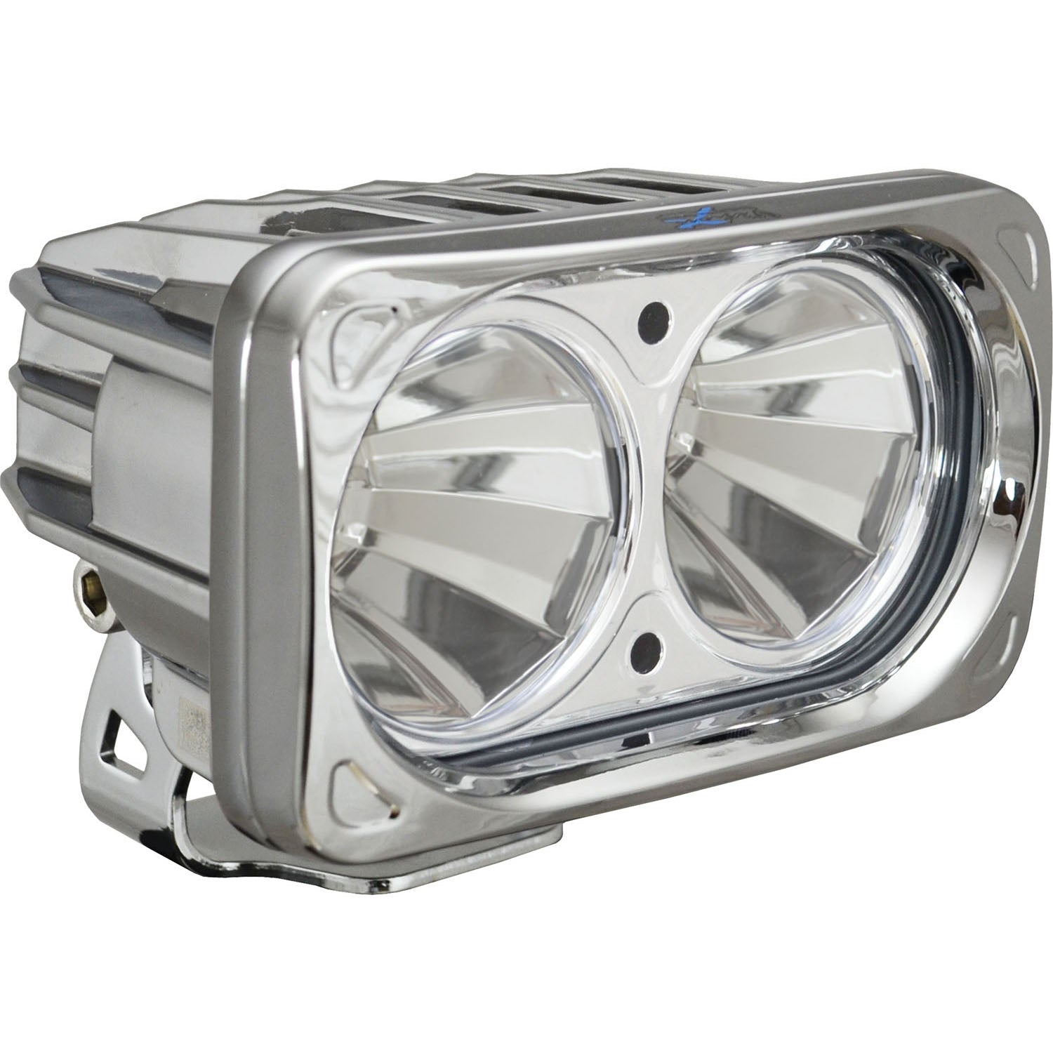 6? Chrome Optimus Dual 60° Beam LED Light Kit