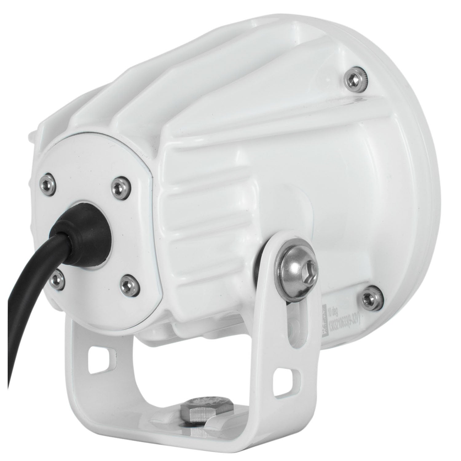 3.7" White Optimus Round 10º Beam LED Light