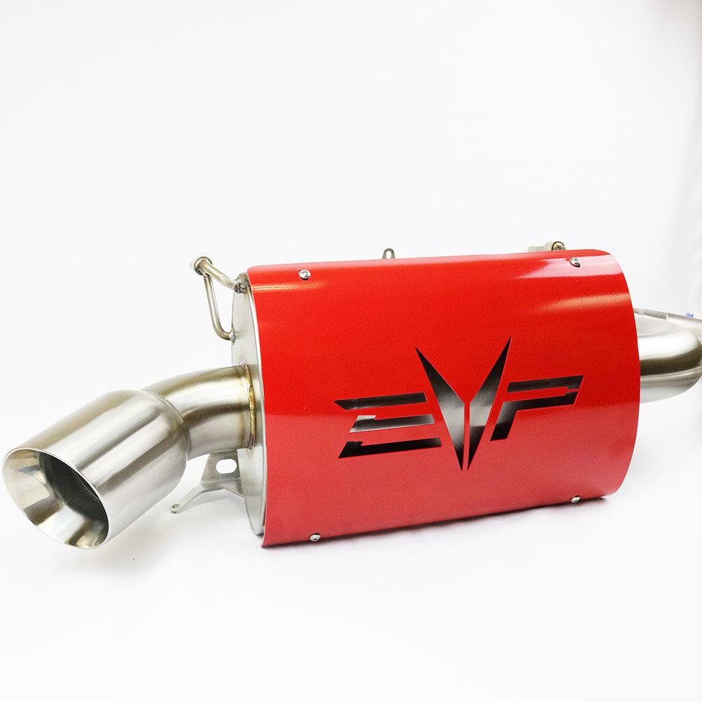 Evolution Powersports - Exhaust - Polaris RZR XP Turbo/S Magnum Side Exit Exhaust