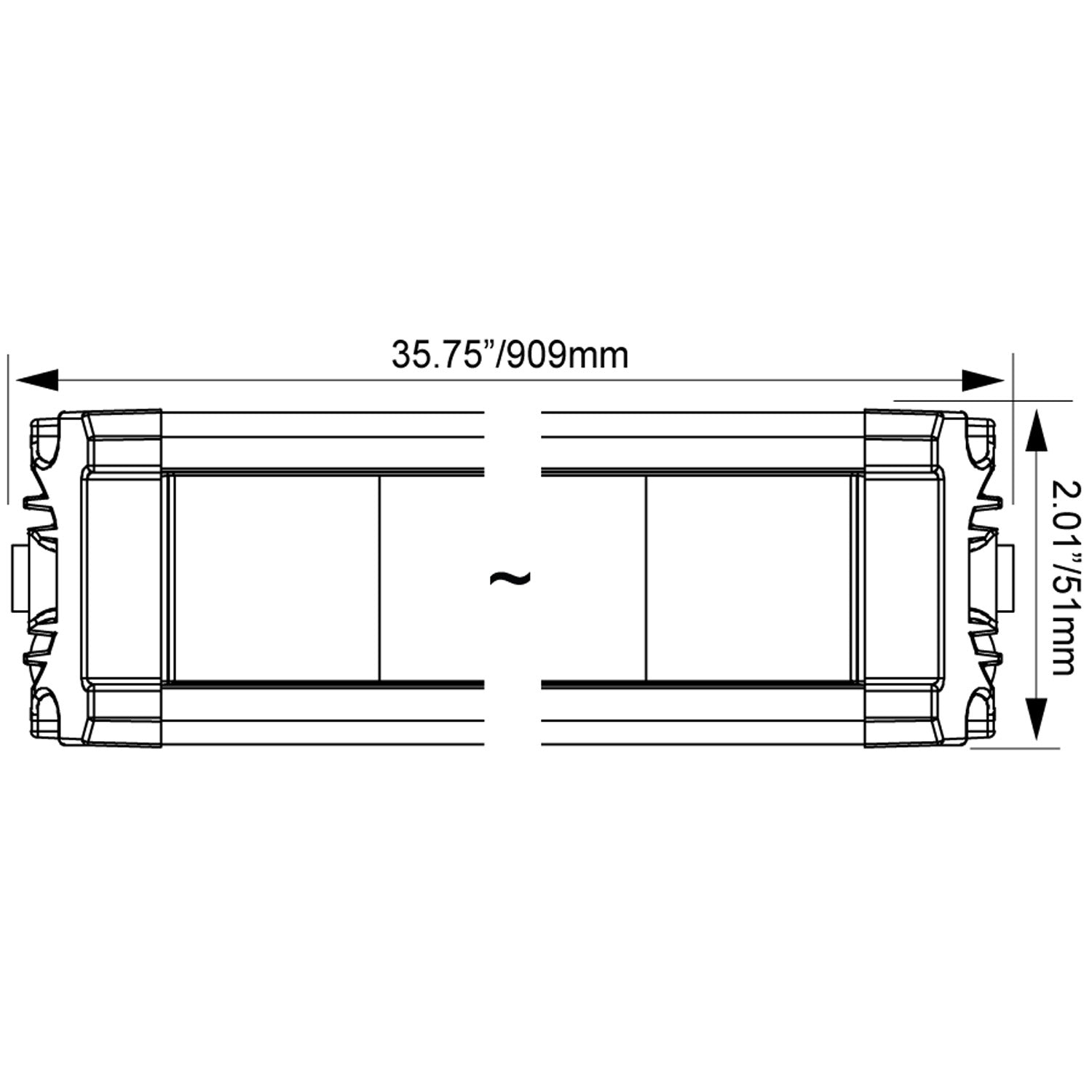35" XPL Chaser Bar