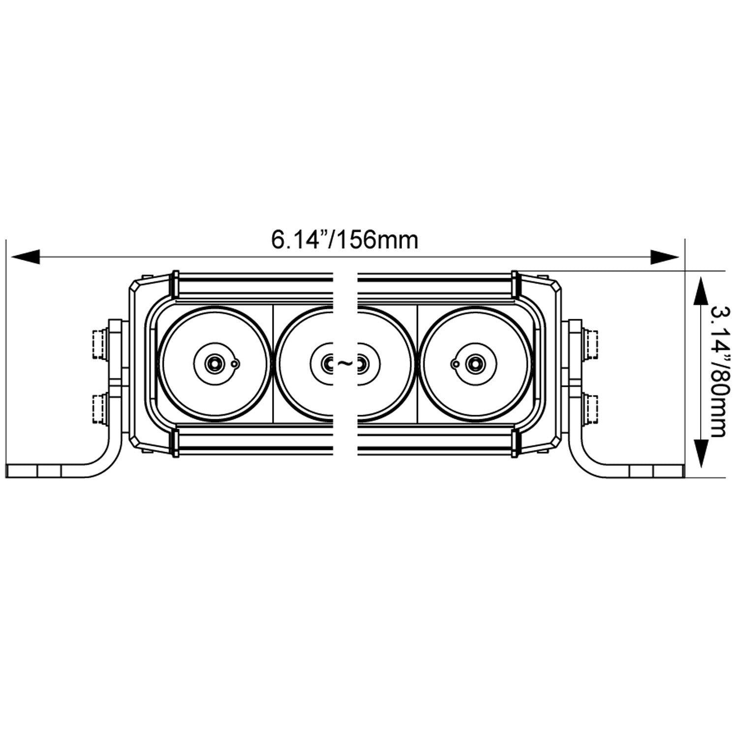 6" XPR-S LED Light Bar