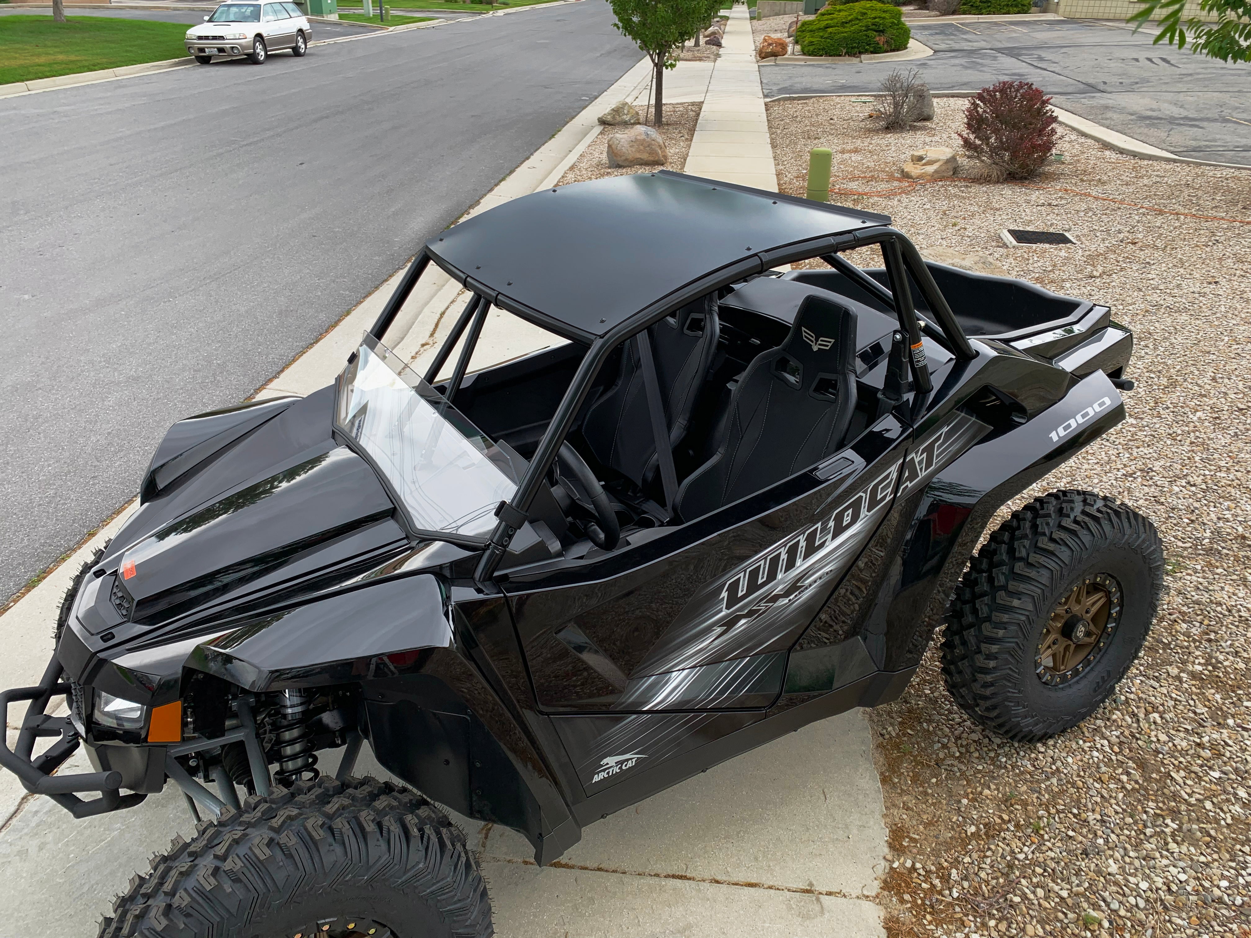 Wildcat XX Aluminum Roof (BLACK)